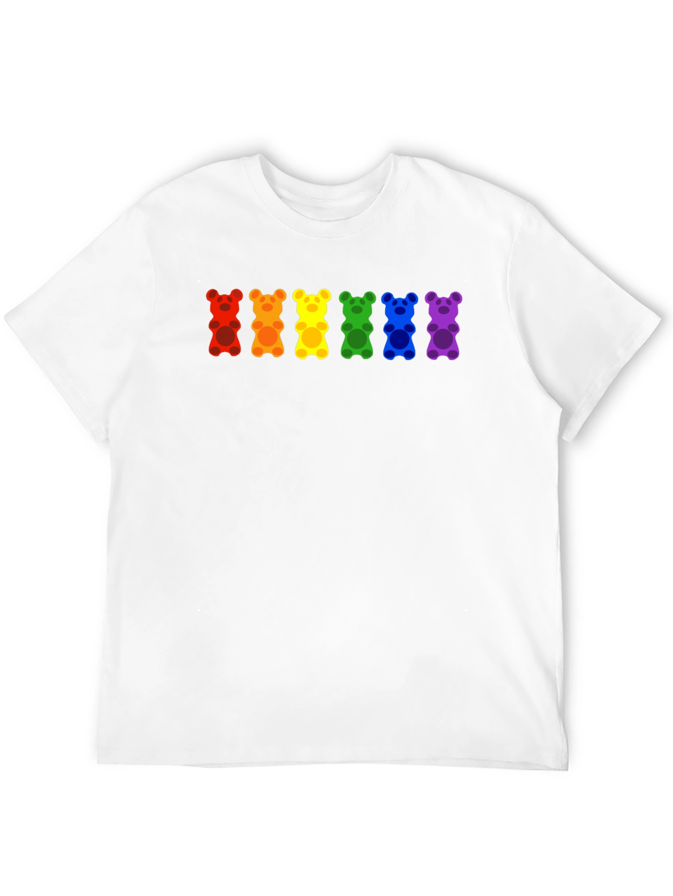 Rainbow Gummy Bear Pride T-Shirt