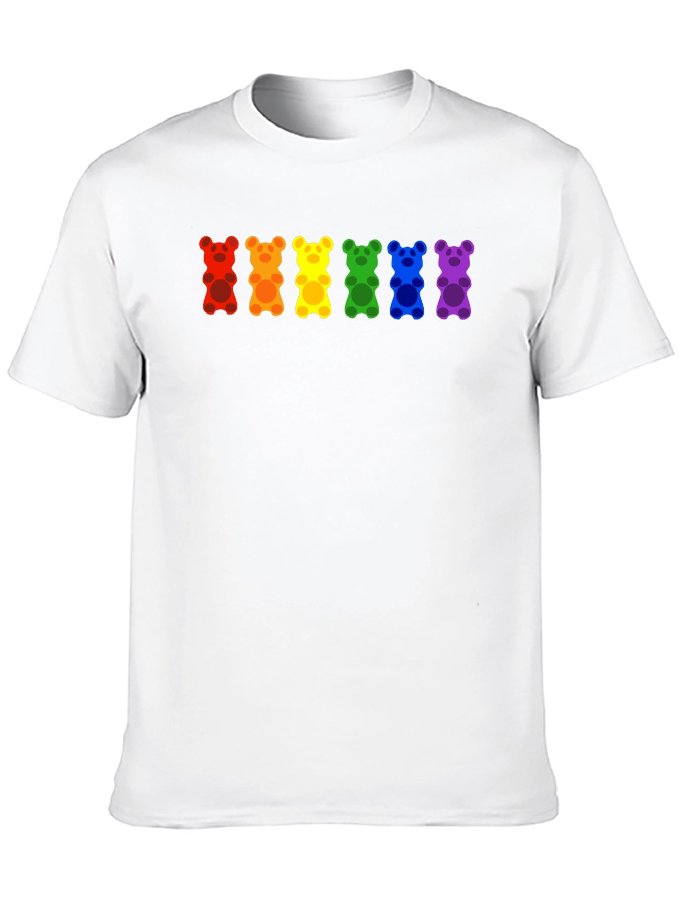 Rainbow Gummy Bear Pride T-Shirt