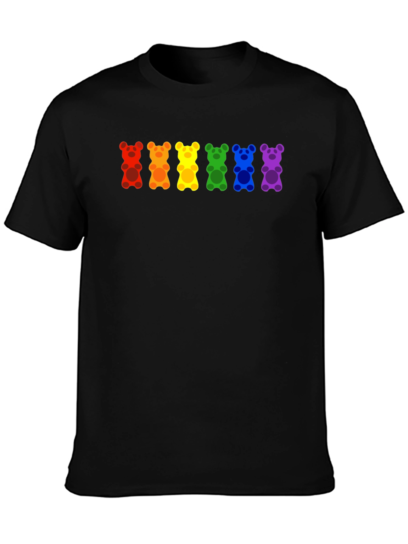 Rainbow Gummy Bear Pride T-Shirt