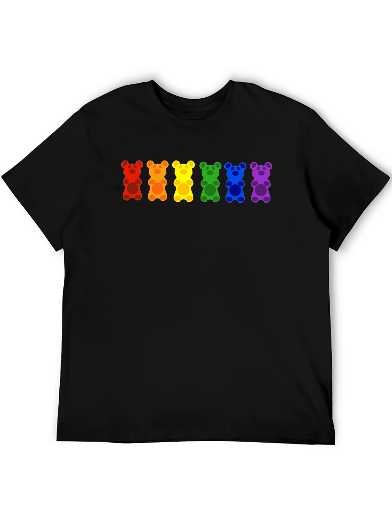 Rainbow Gummy Bear Pride T-Shirt