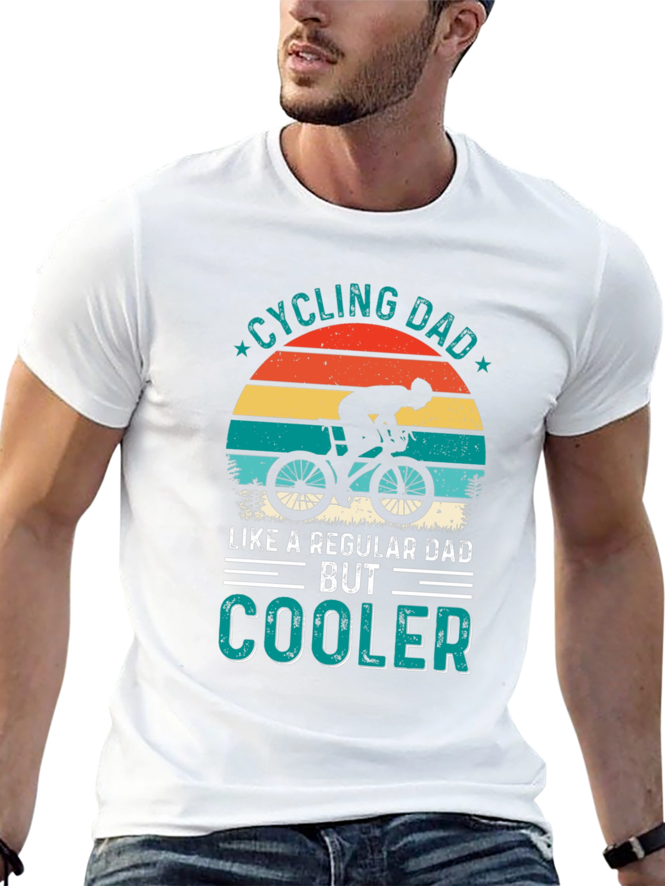Cycling Dad T-Shirt - Regular Dad But Cooler
