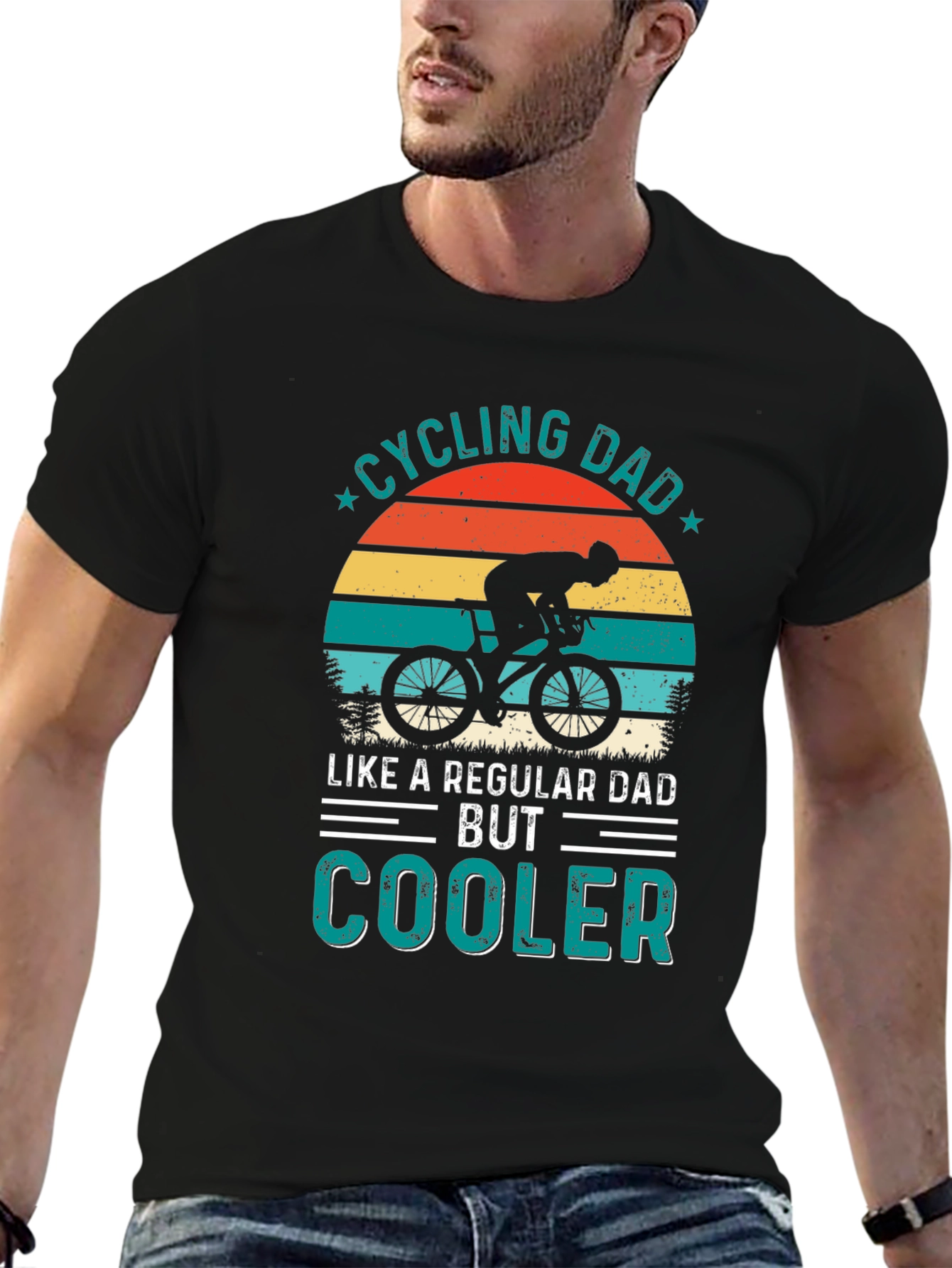 Cycling Dad T-Shirt - Regular Dad But Cooler
