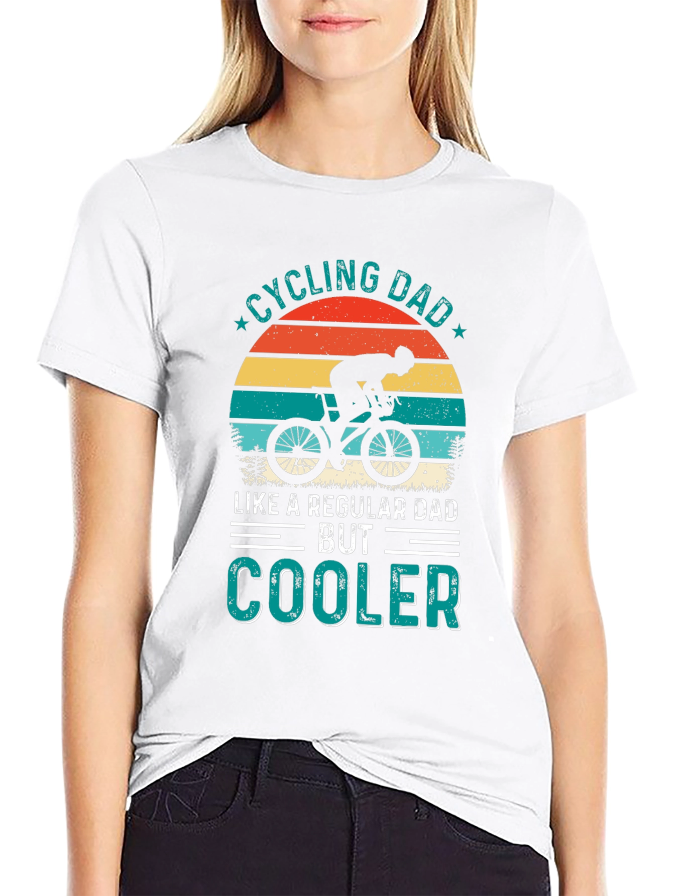 Cycling Dad T-Shirt - Regular Dad But Cooler