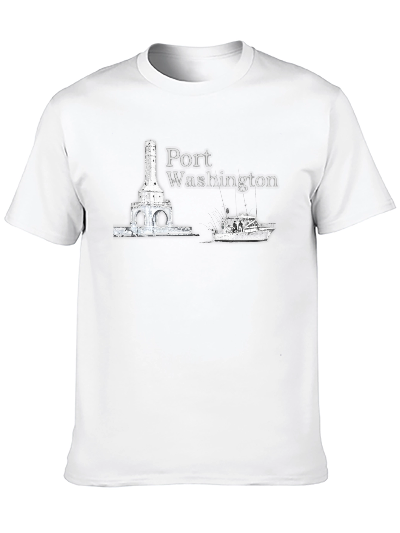 Port Washington Black T-Shirt