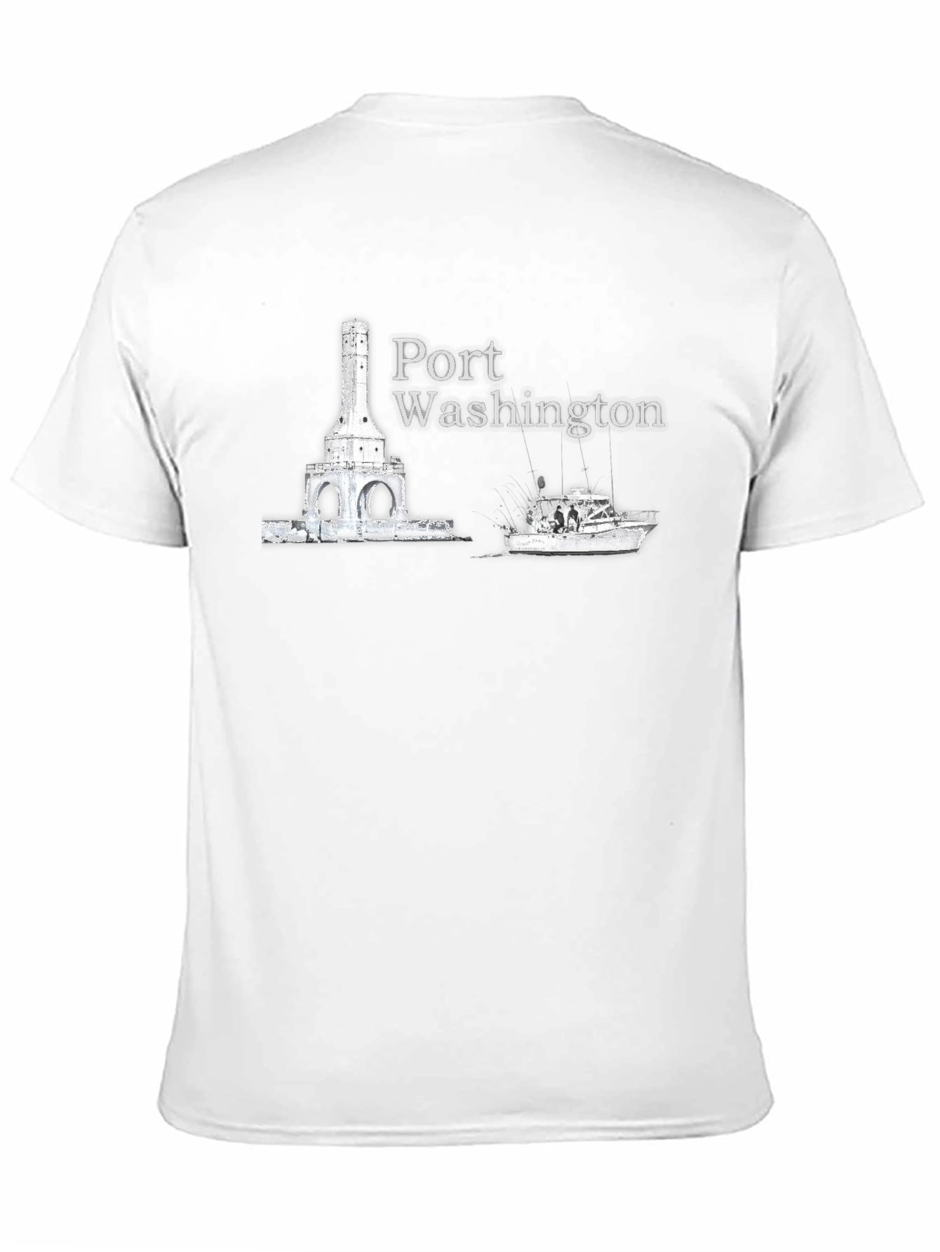 Port Washington Black T-Shirt
