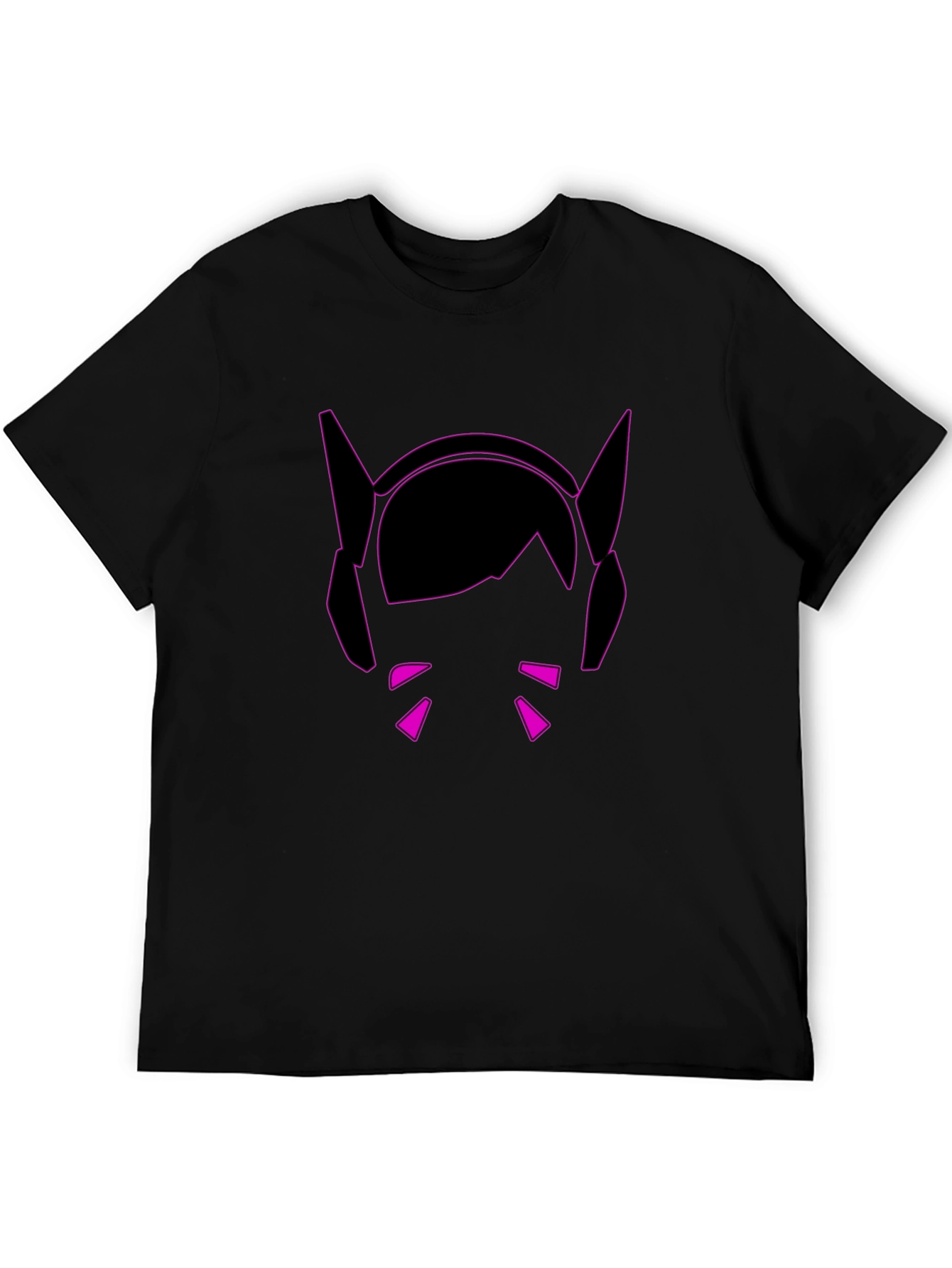D.Va Overwatch Black T-Shirt