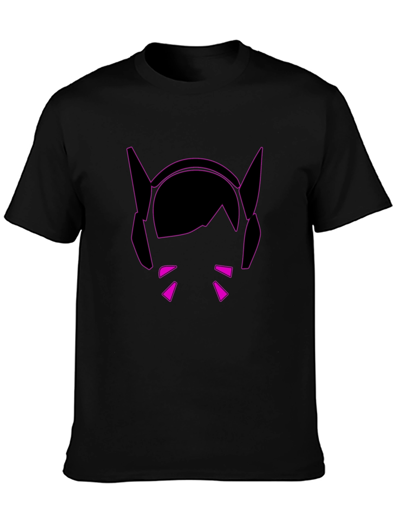 D.Va Overwatch Black T-Shirt