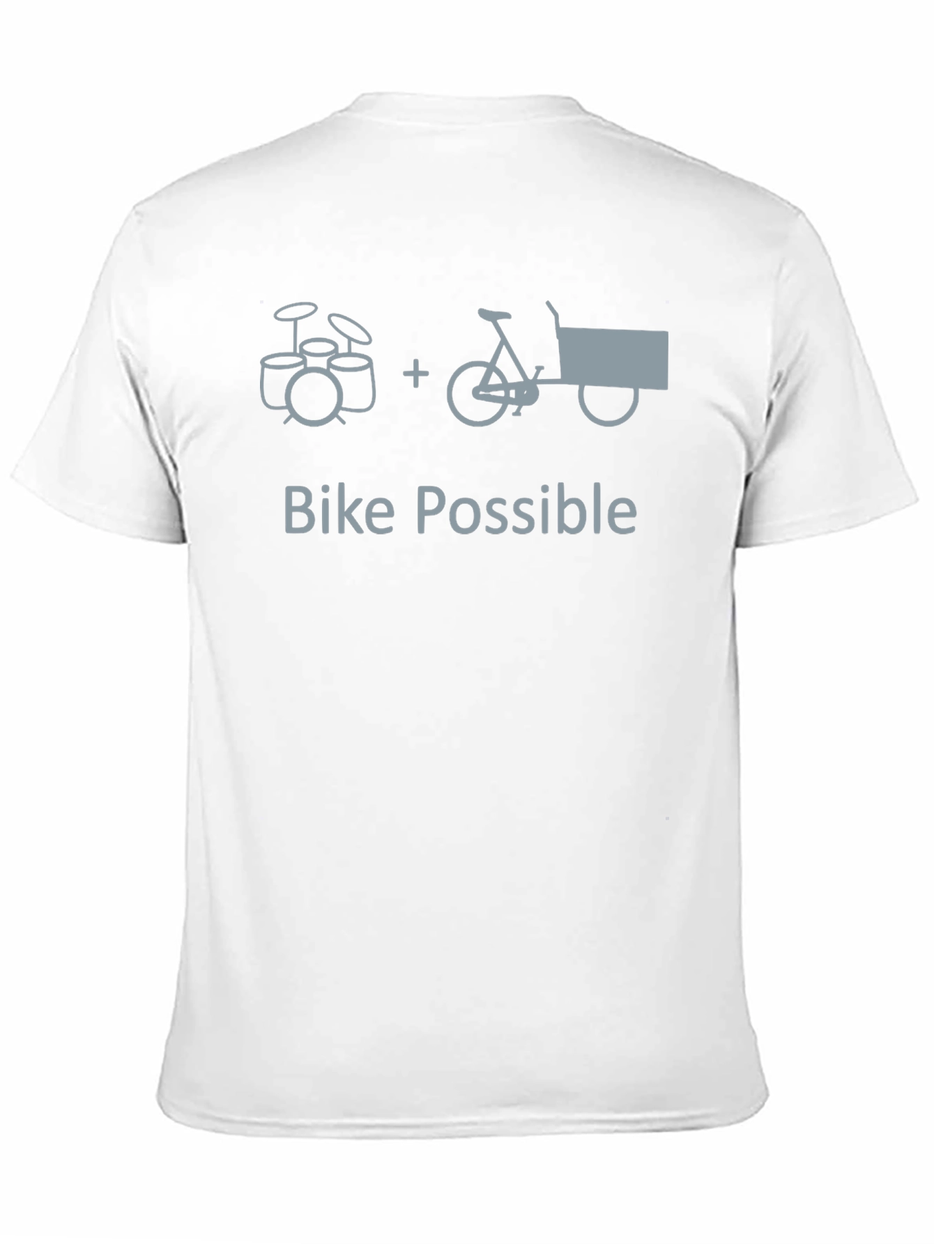Drum Kit + Bike = Bike Possible Graphic Tee