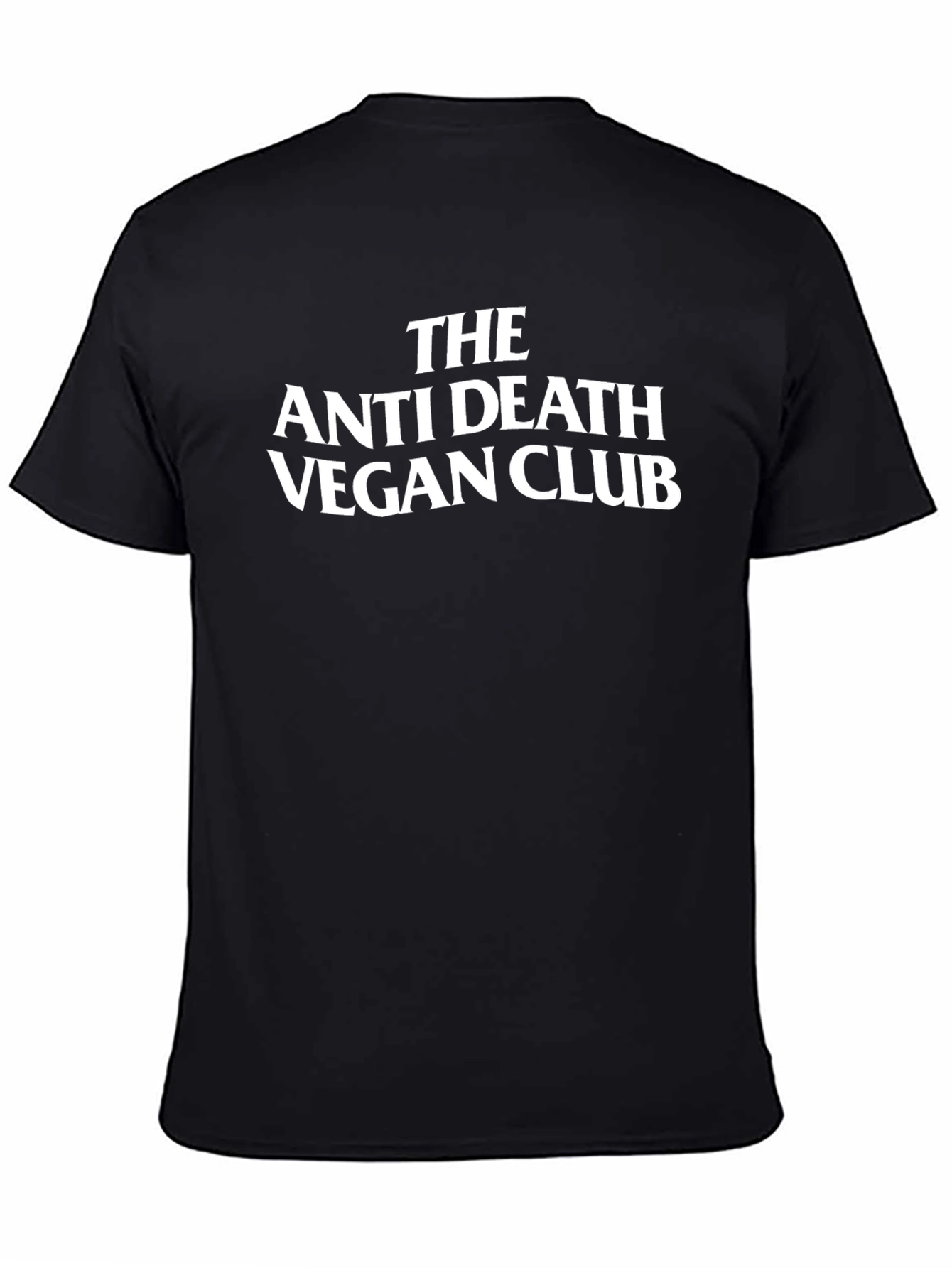 Anti Death Vegan Club Graphic Tee