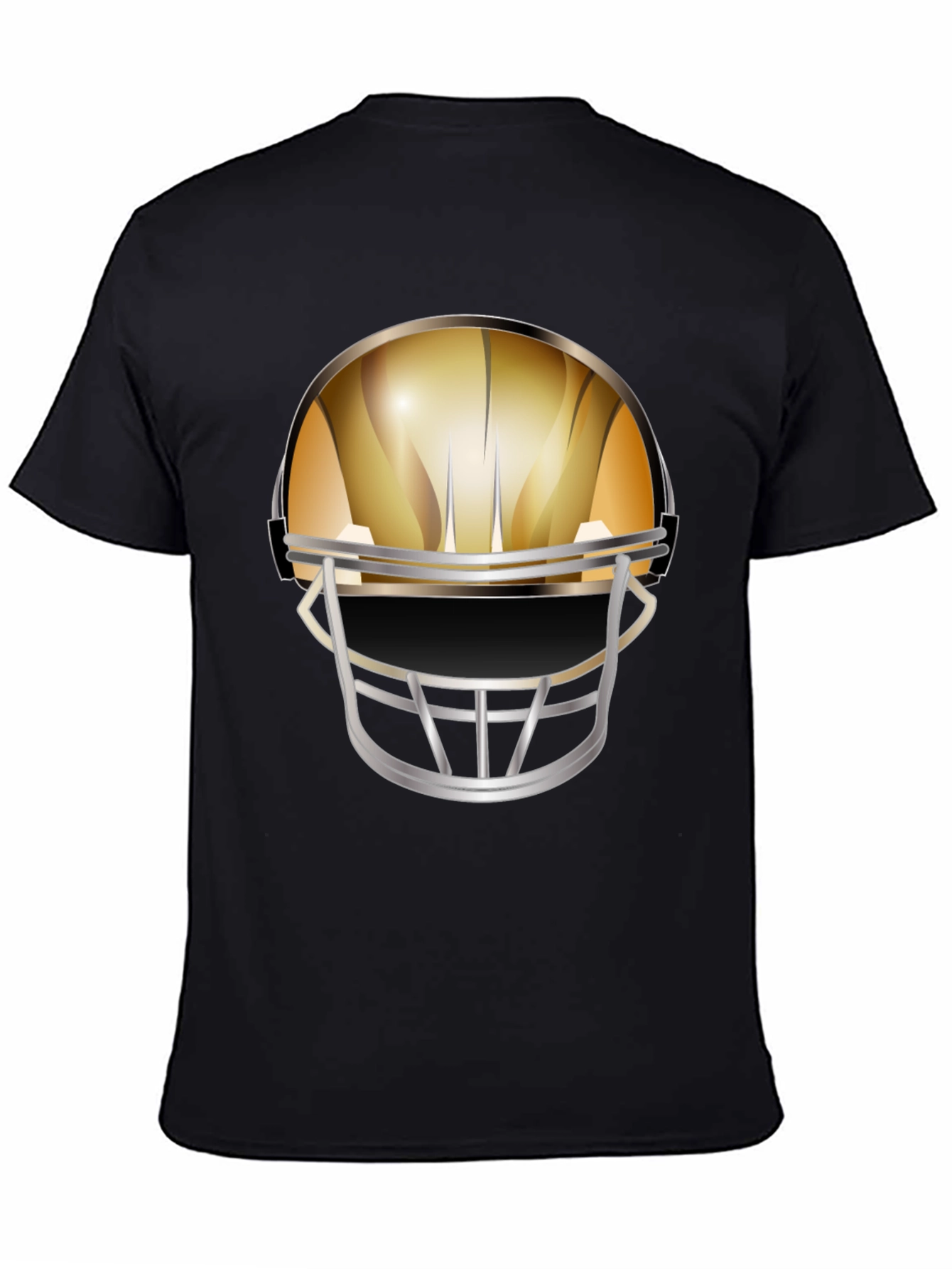 Football Helmet Graphic Tee - Gridiron Style