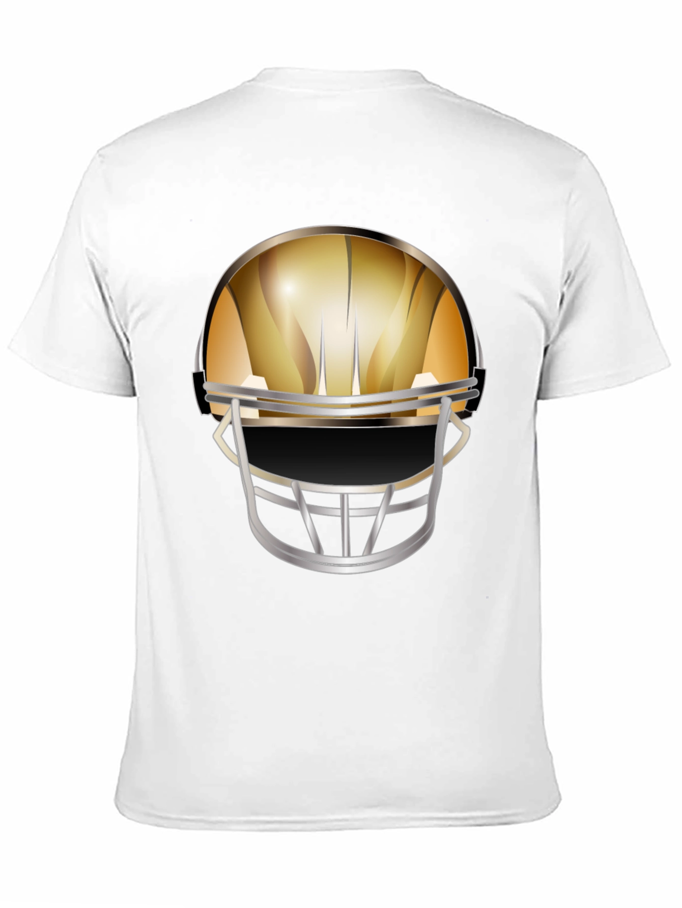 Football Helmet Graphic Tee - Gridiron Style