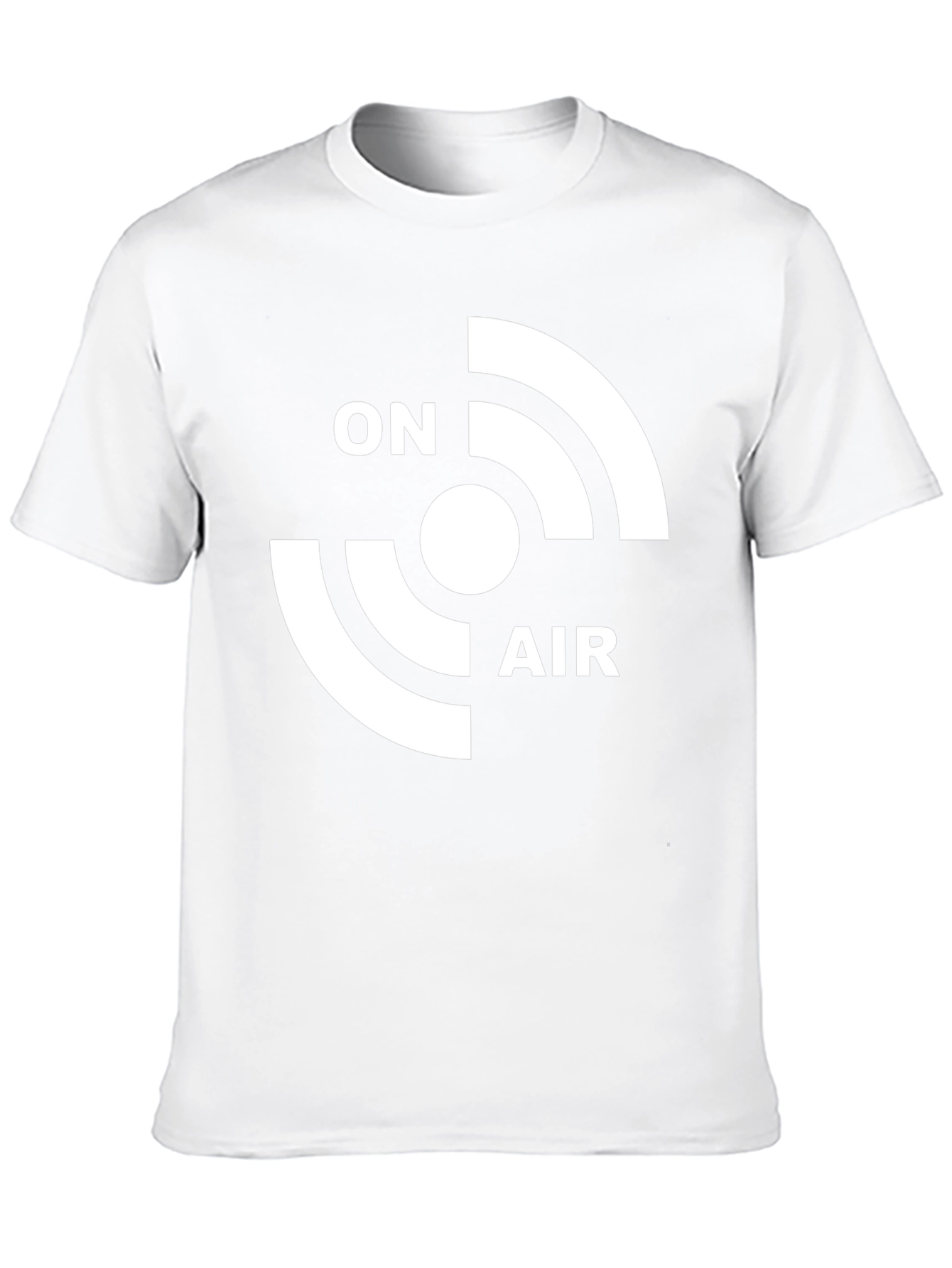 On Air Graphic Tee - Black Cotton T-Shirt
