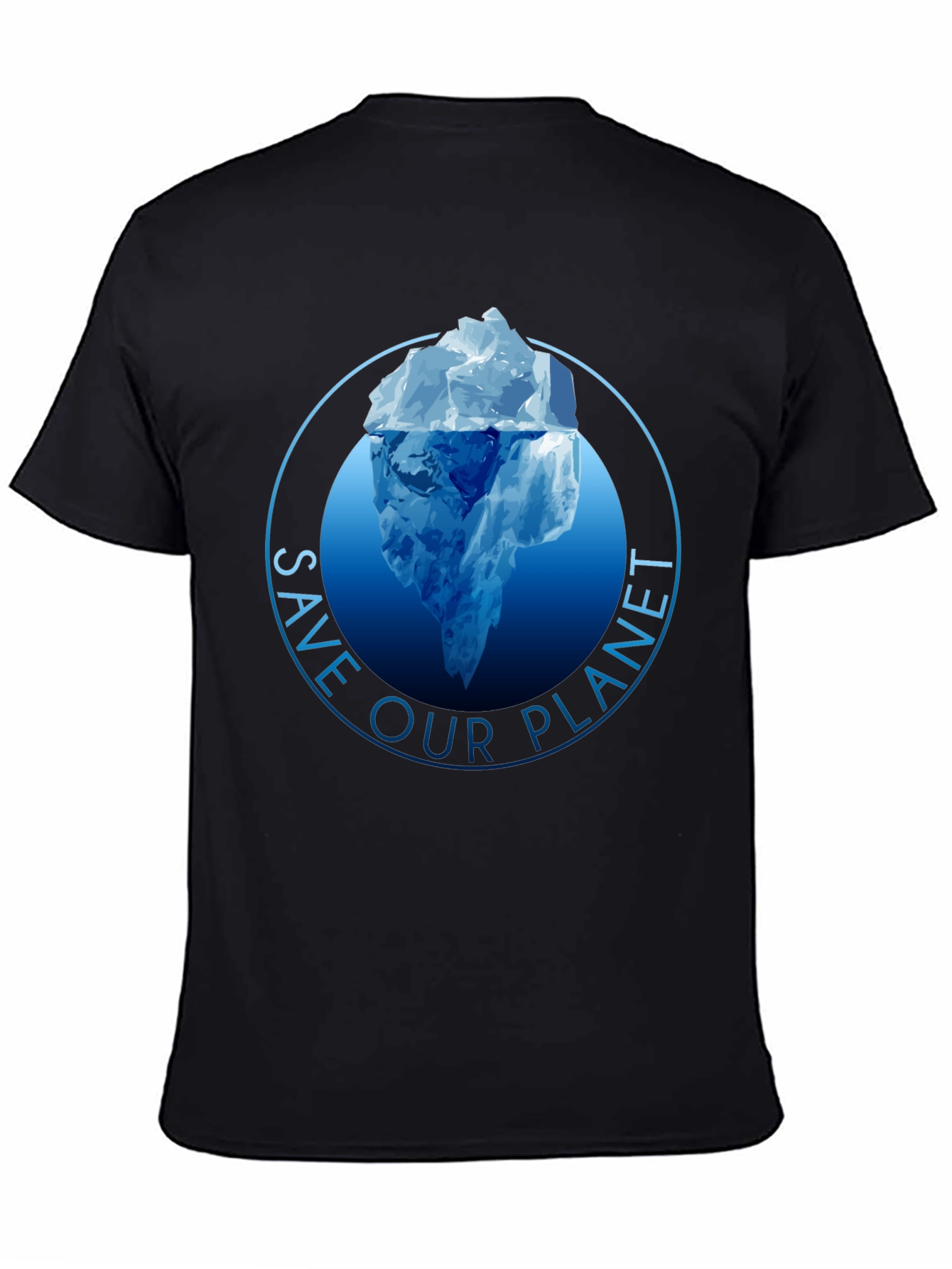 Save Our Planet Graphic Tee - Iceberg Design