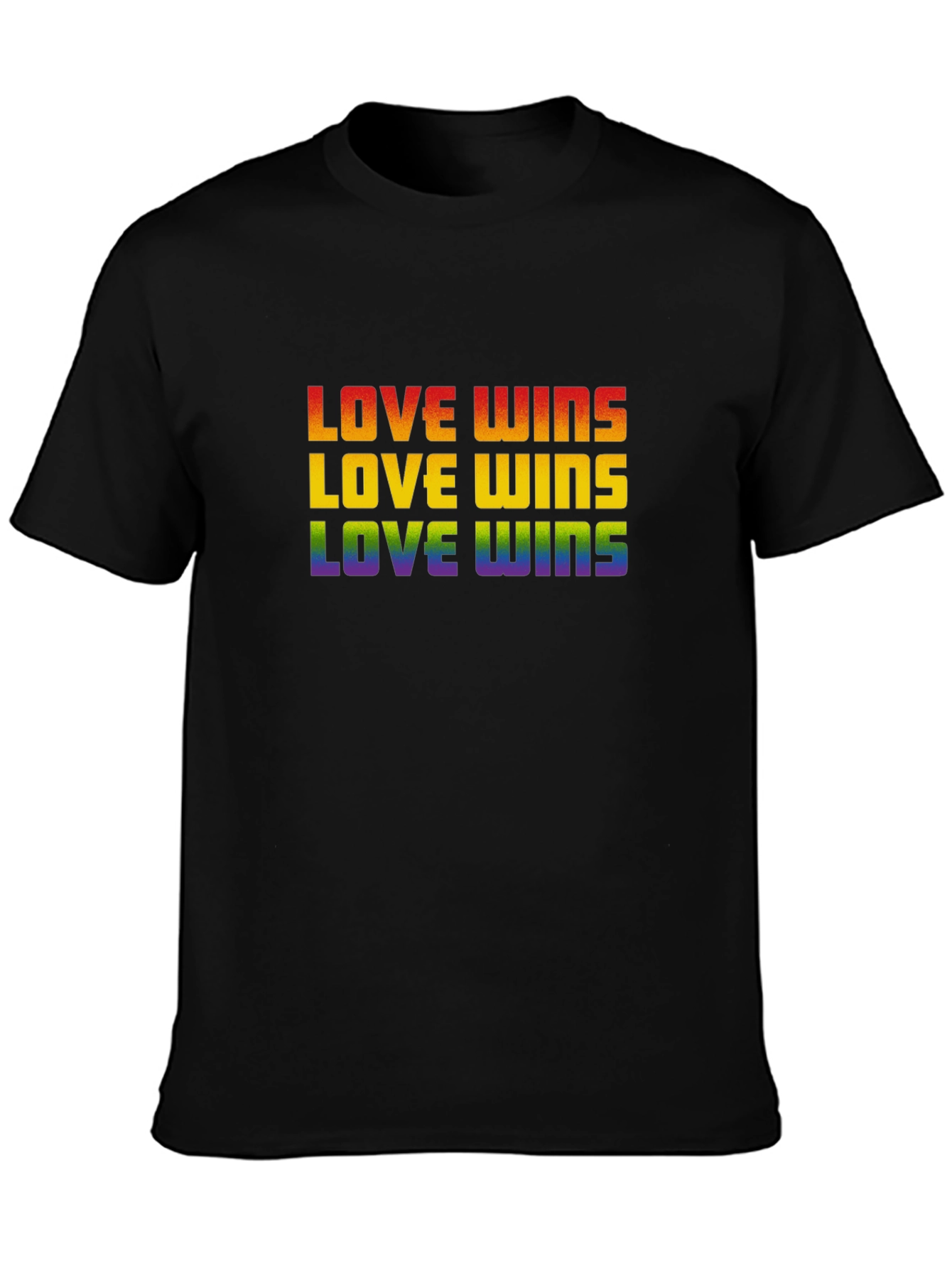 Love Wins Rainbow Pride T-Shirt