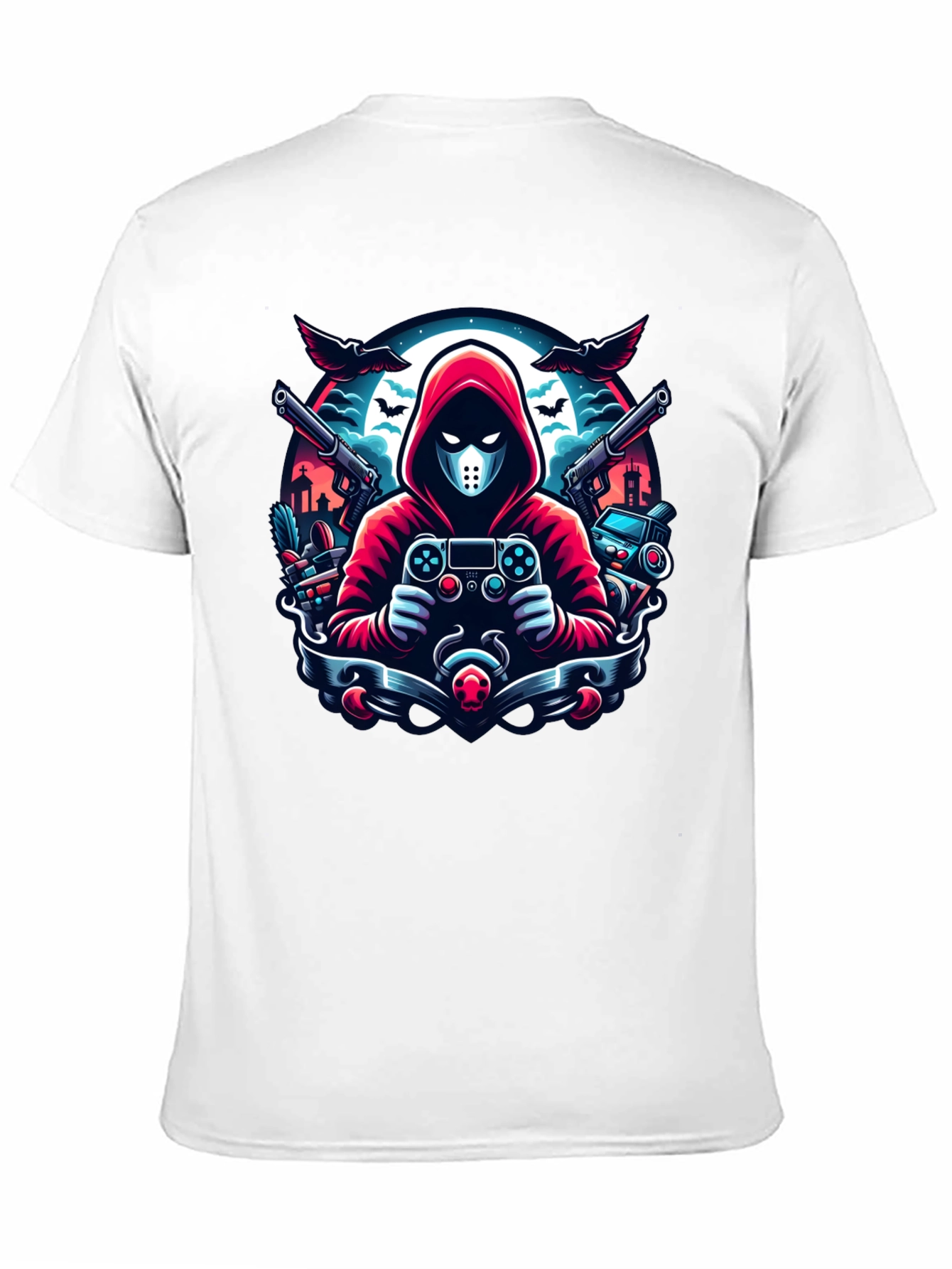 Gamer Assassin T-Shirt - Midnight Gaming Tee