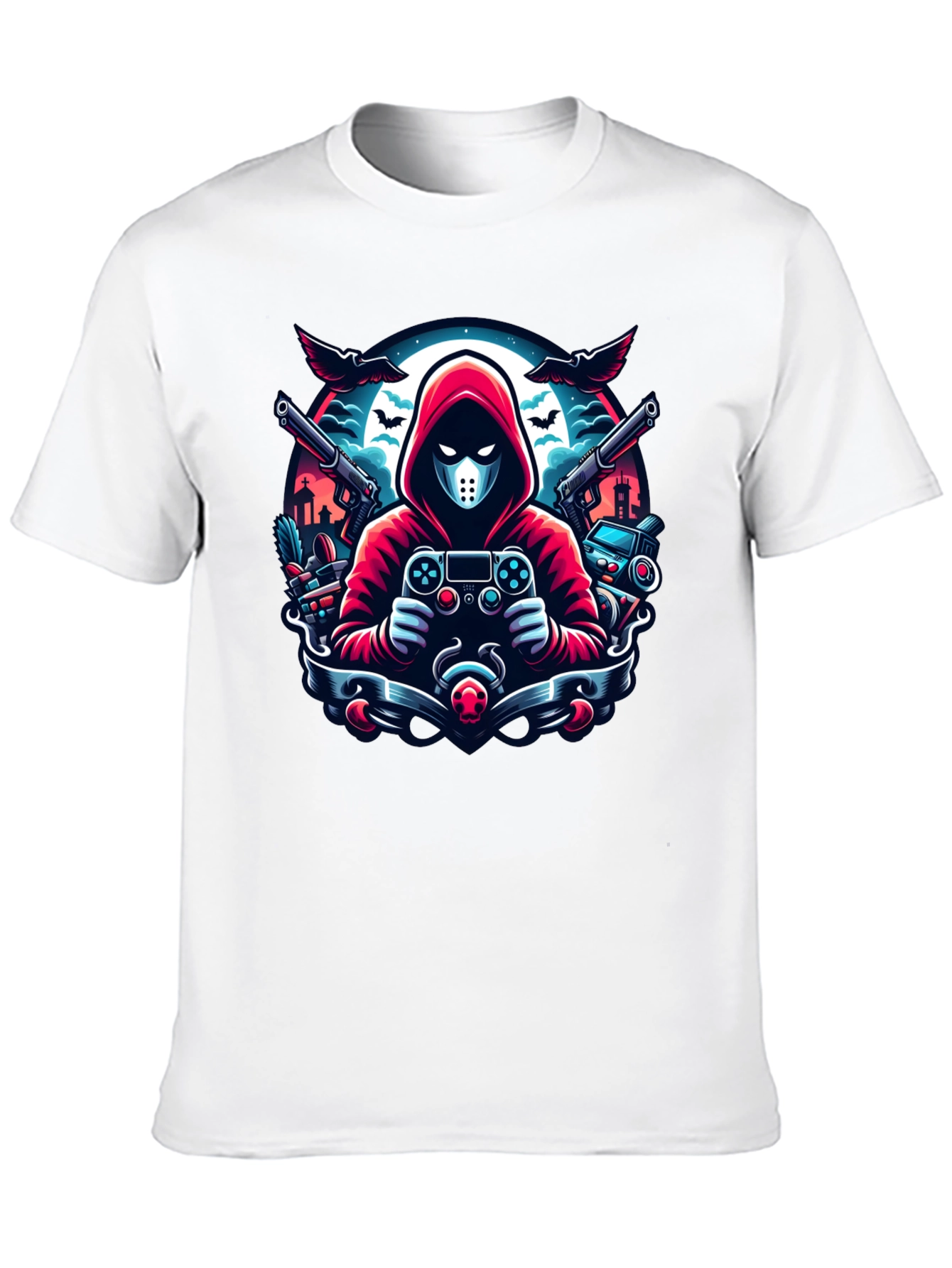 Gamer Assassin T-Shirt - Midnight Gaming Tee