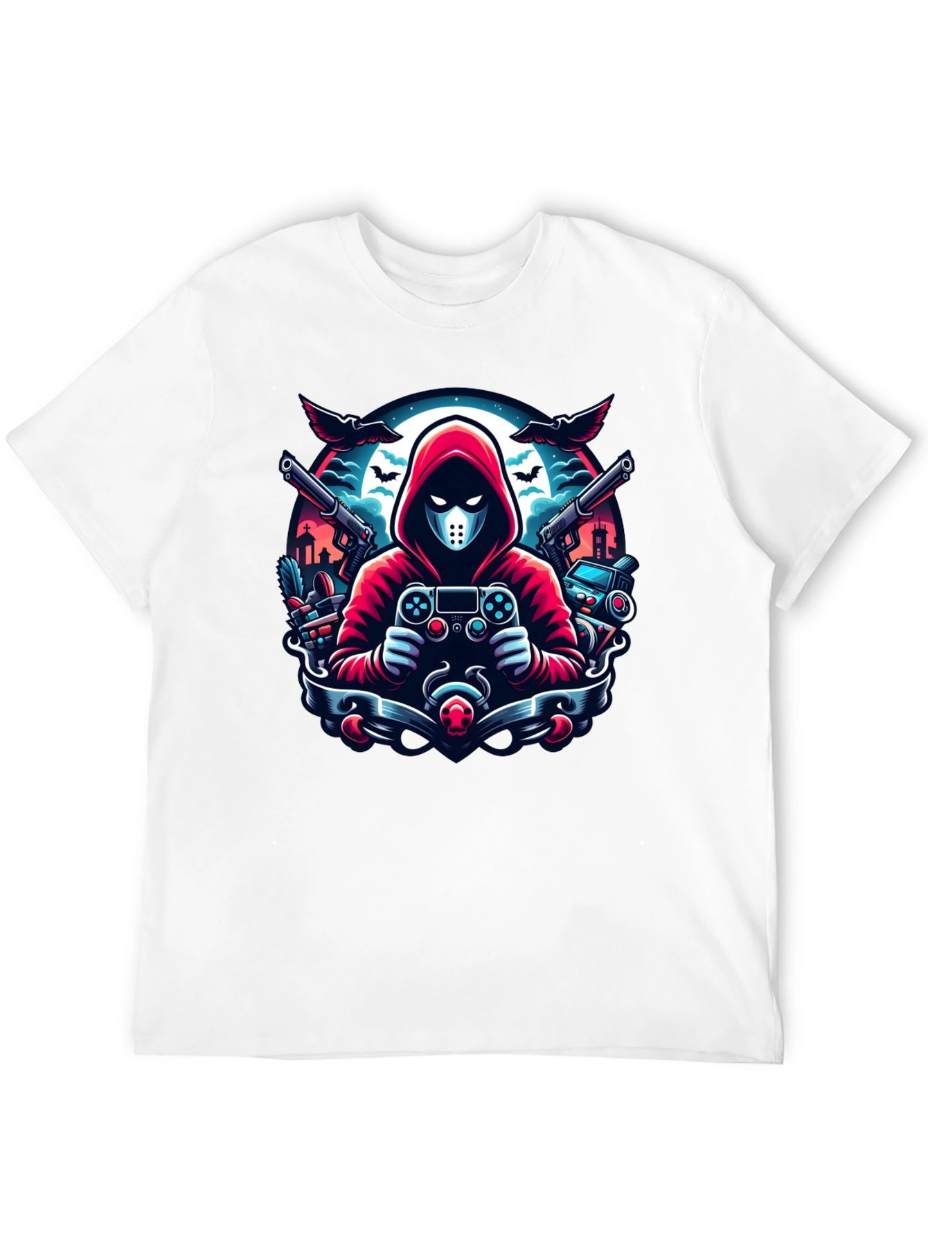 Gamer Assassin T-Shirt - Midnight Gaming Tee