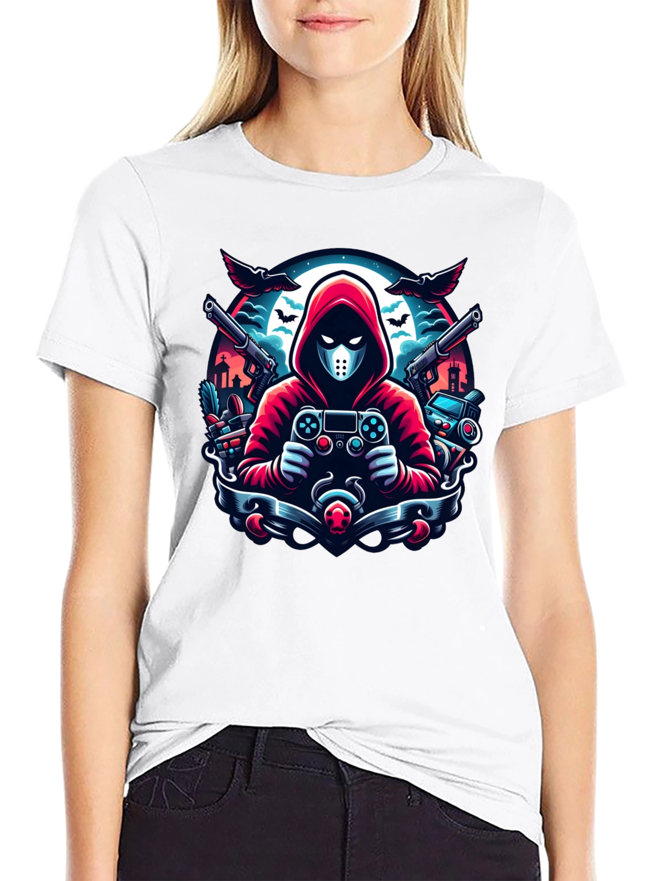 Gamer Assassin T-Shirt - Midnight Gaming Tee