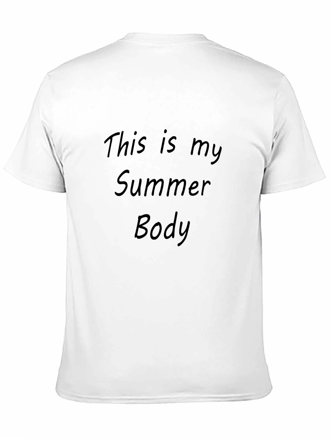 Summer Body T-Shirt - Mens Funny Graphic Tee