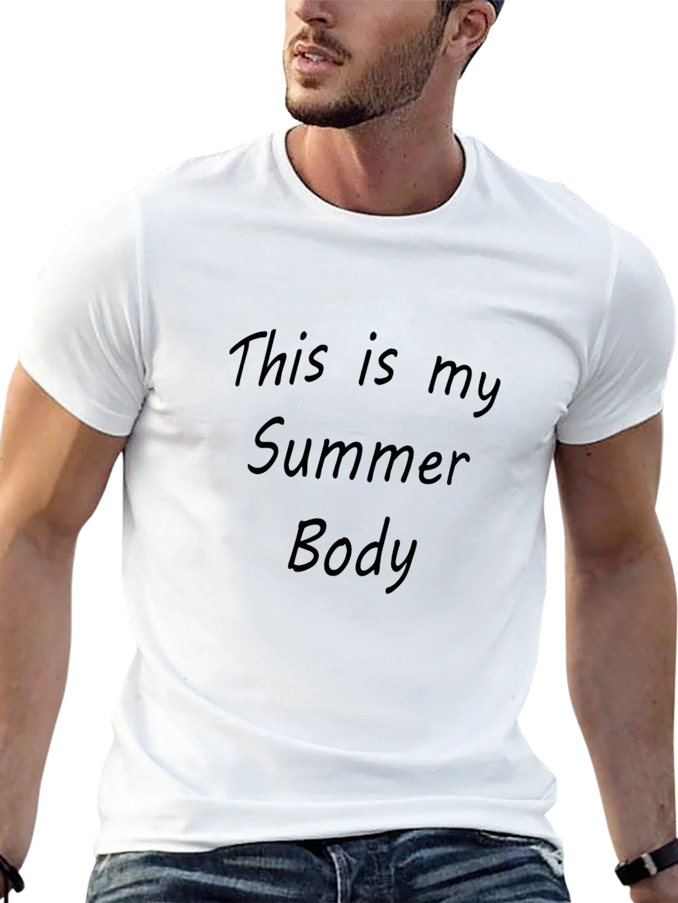 Summer Body T-Shirt - Mens Funny Graphic Tee