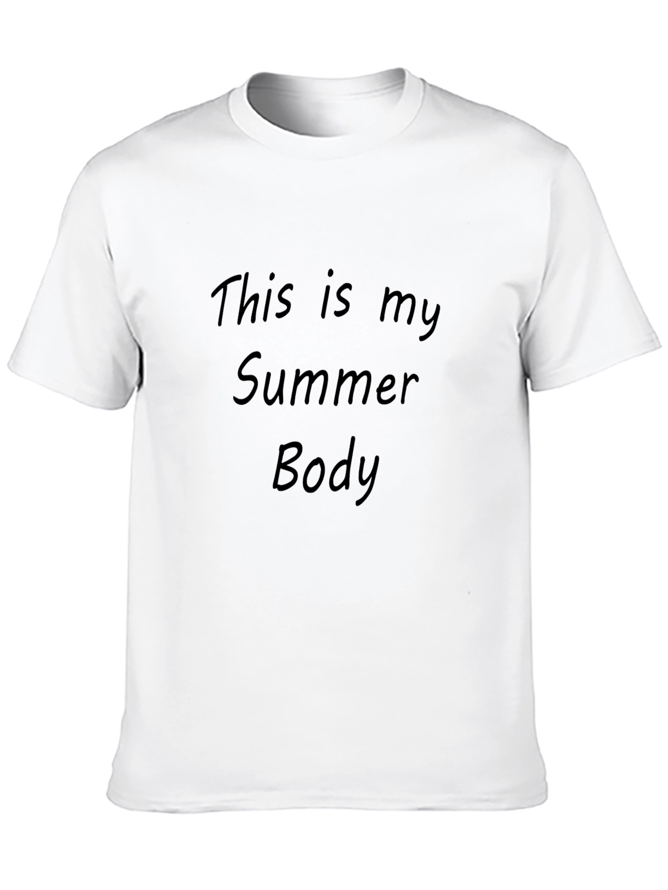 Summer Body T-Shirt - Mens Funny Graphic Tee