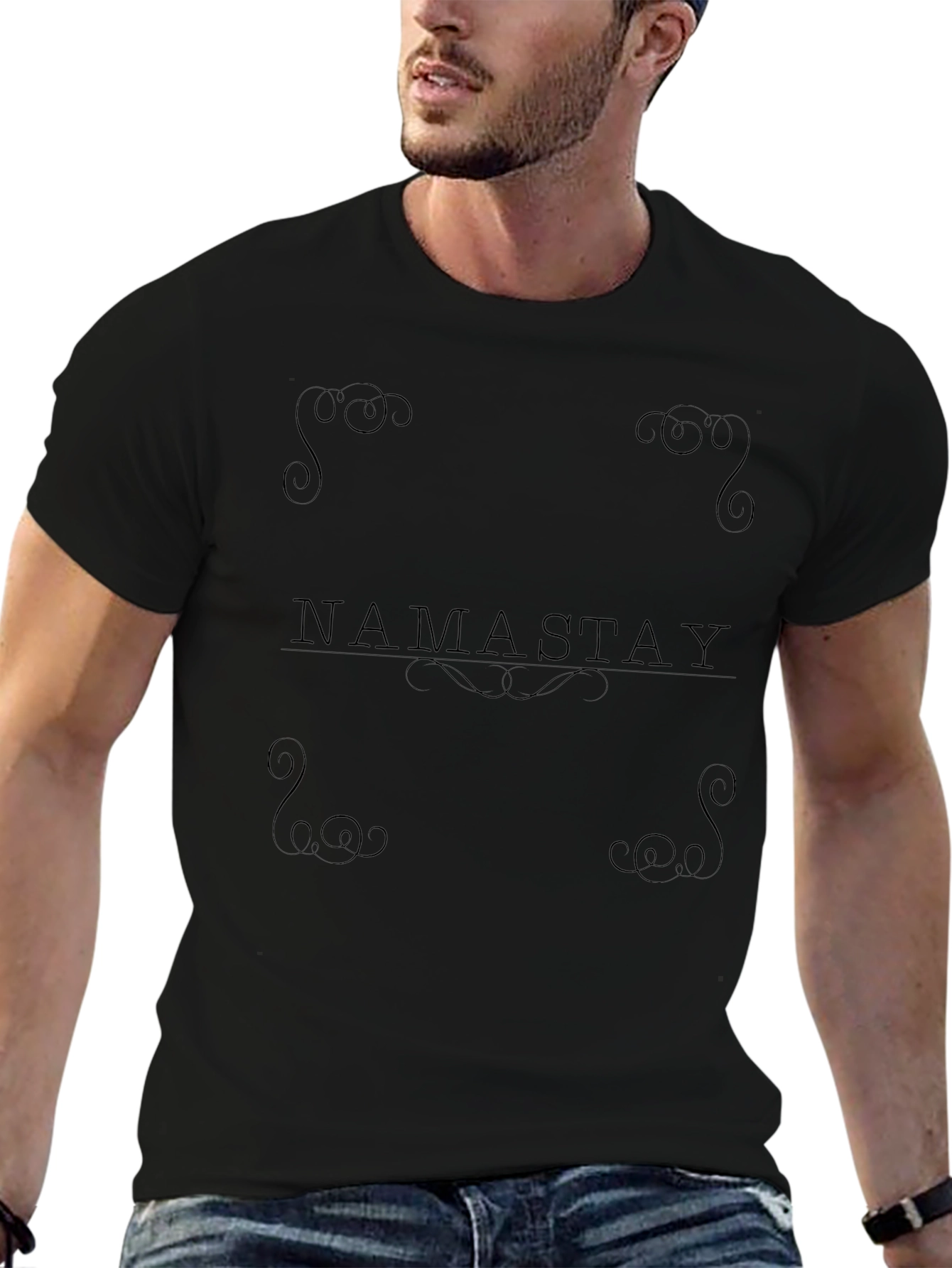 Namastay T-Shirt - Relaxed Fit Soft Cotton