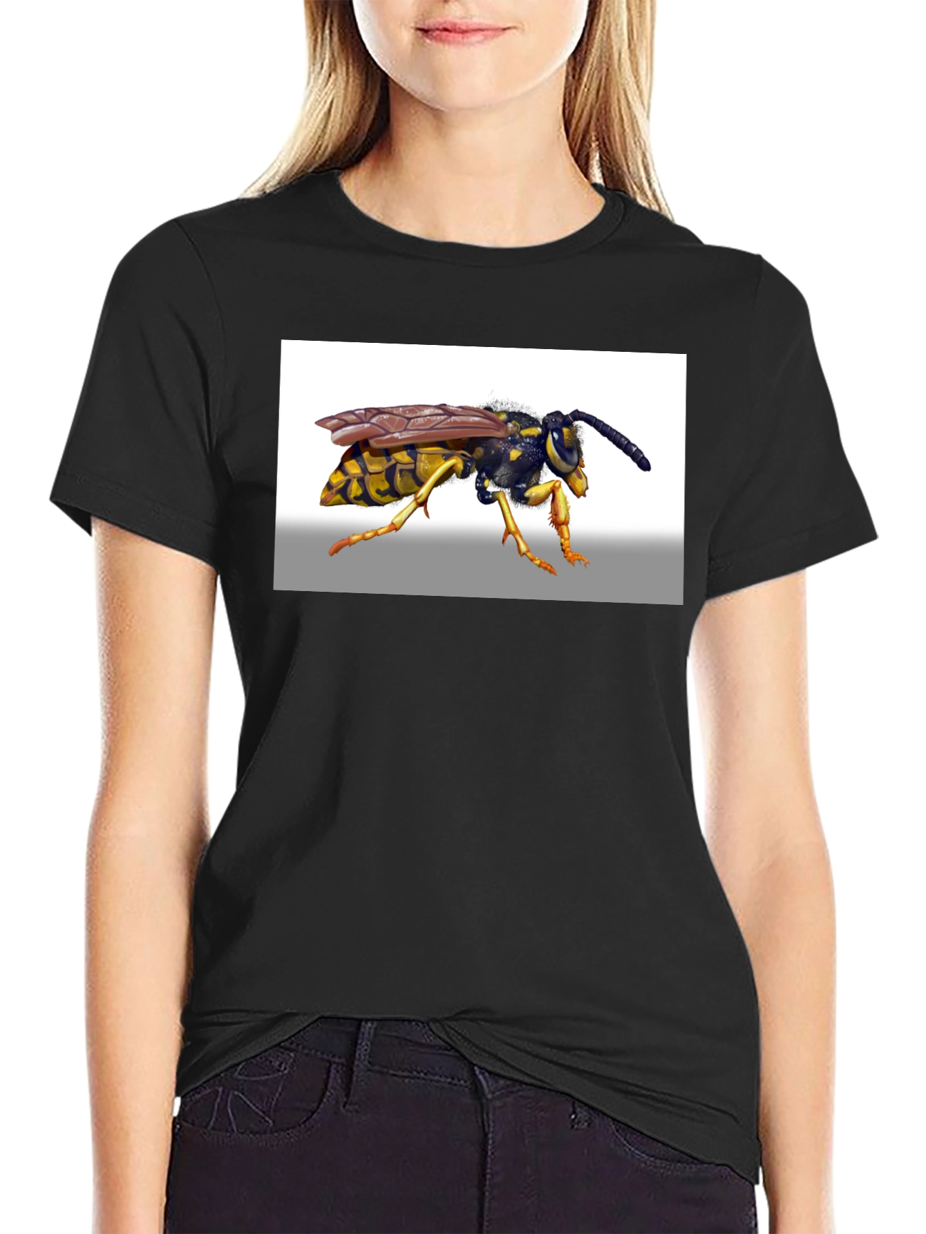 Wasp Graphic Tee - Black