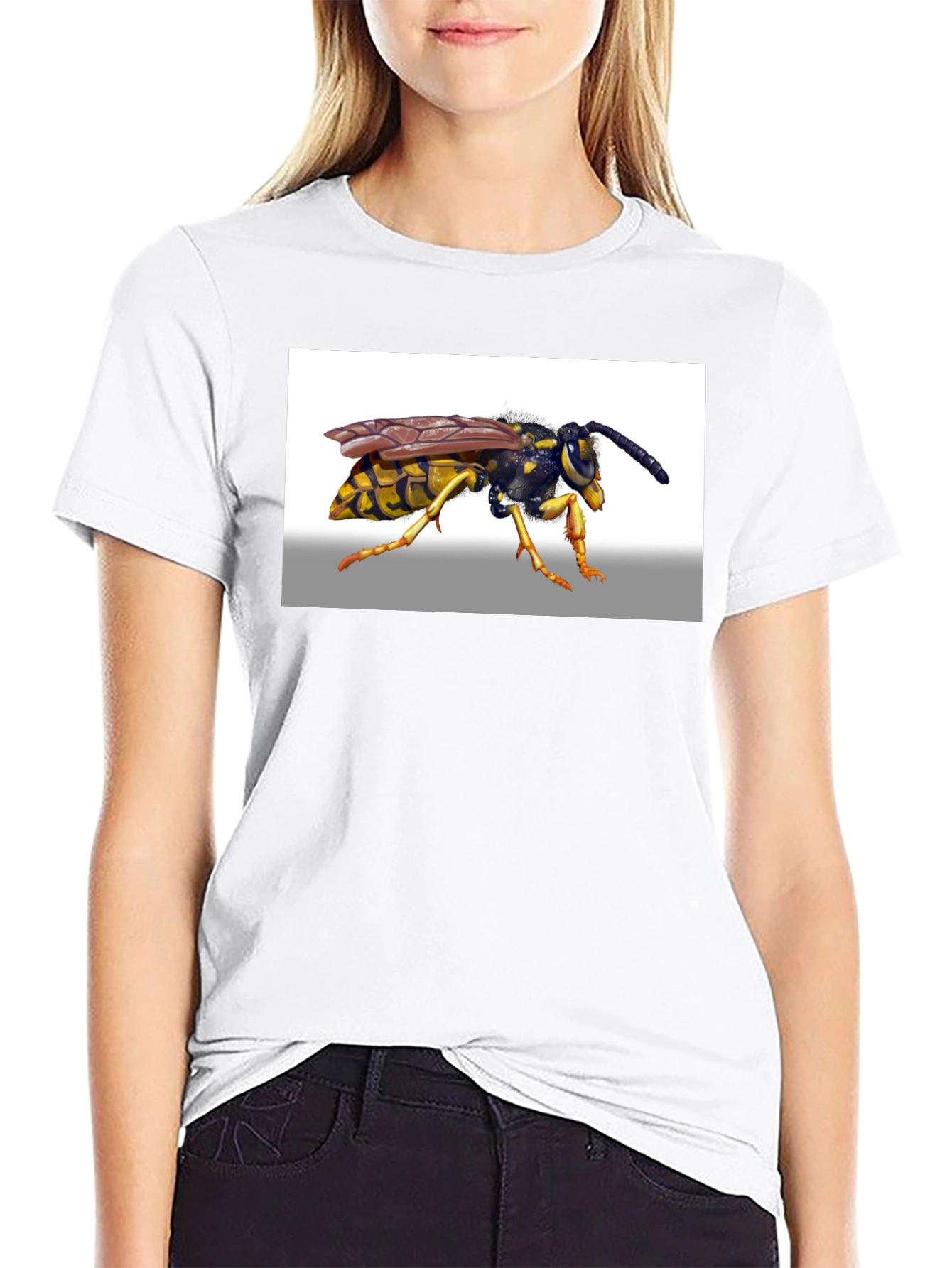Wasp Graphic Tee - Black