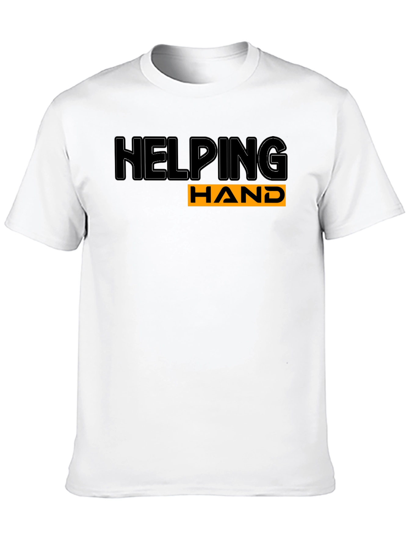 Helping Hand Black T-Shirt