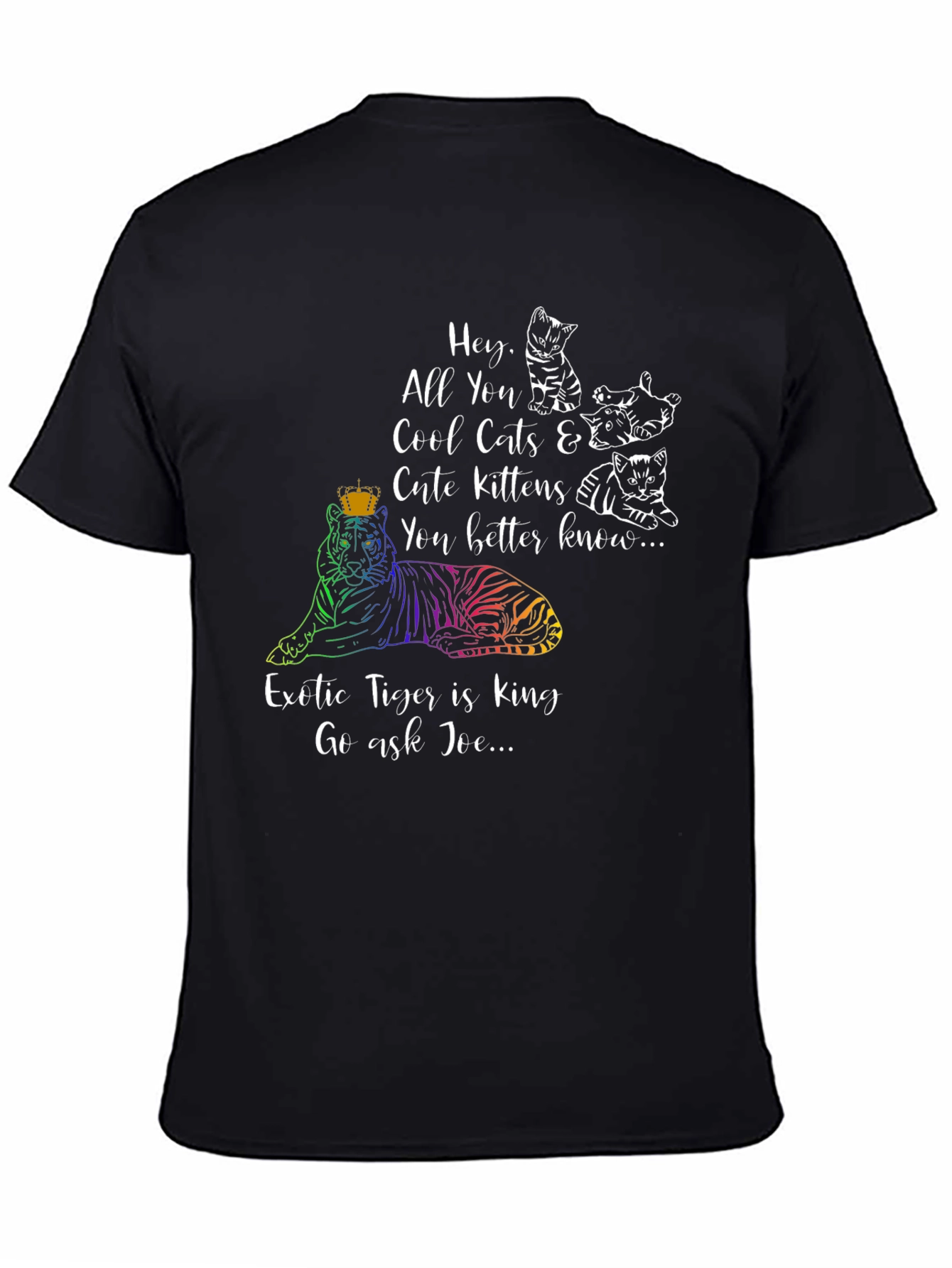 Exotic Tiger King Graphic Tee