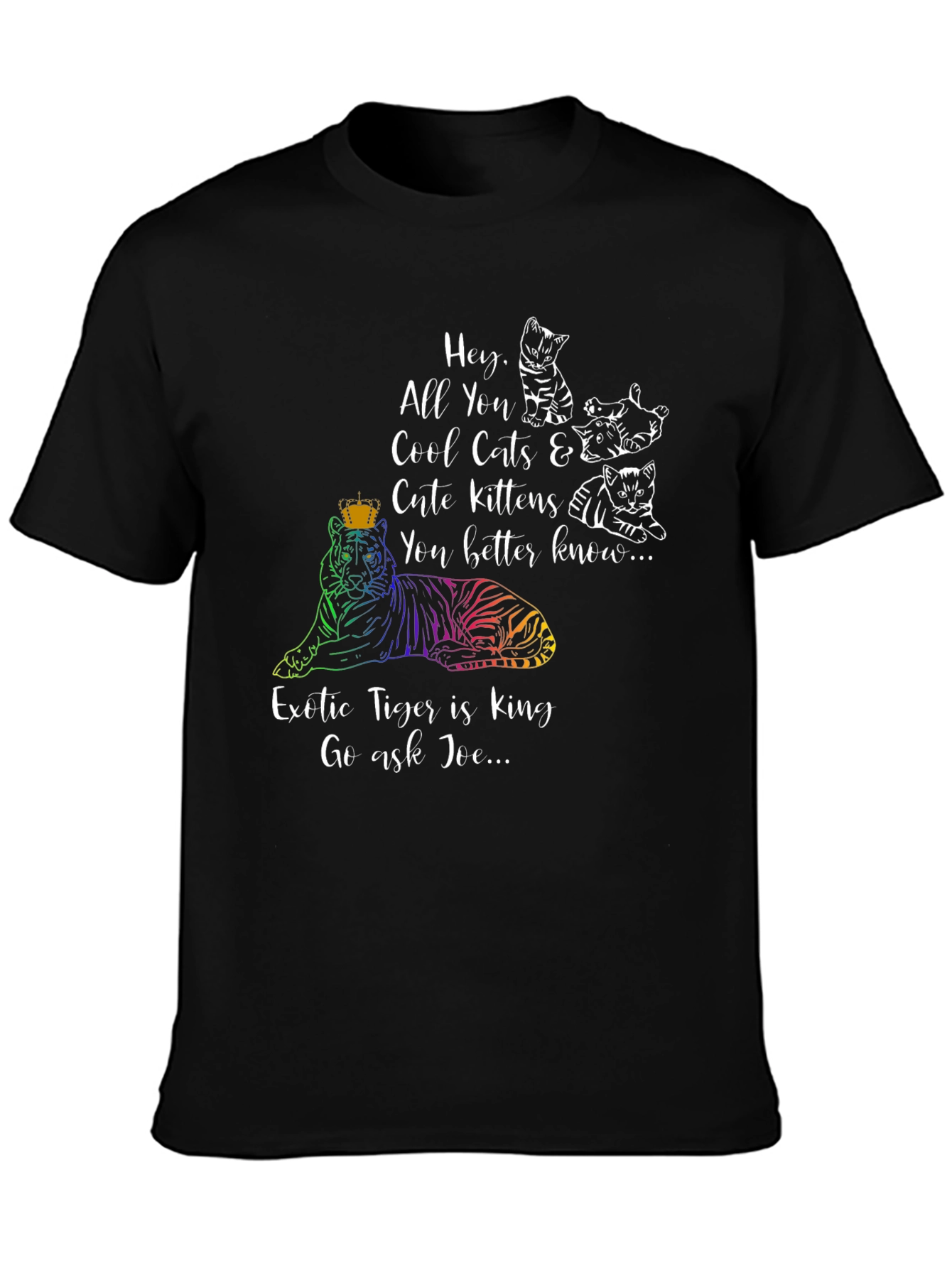 Exotic Tiger King Graphic Tee