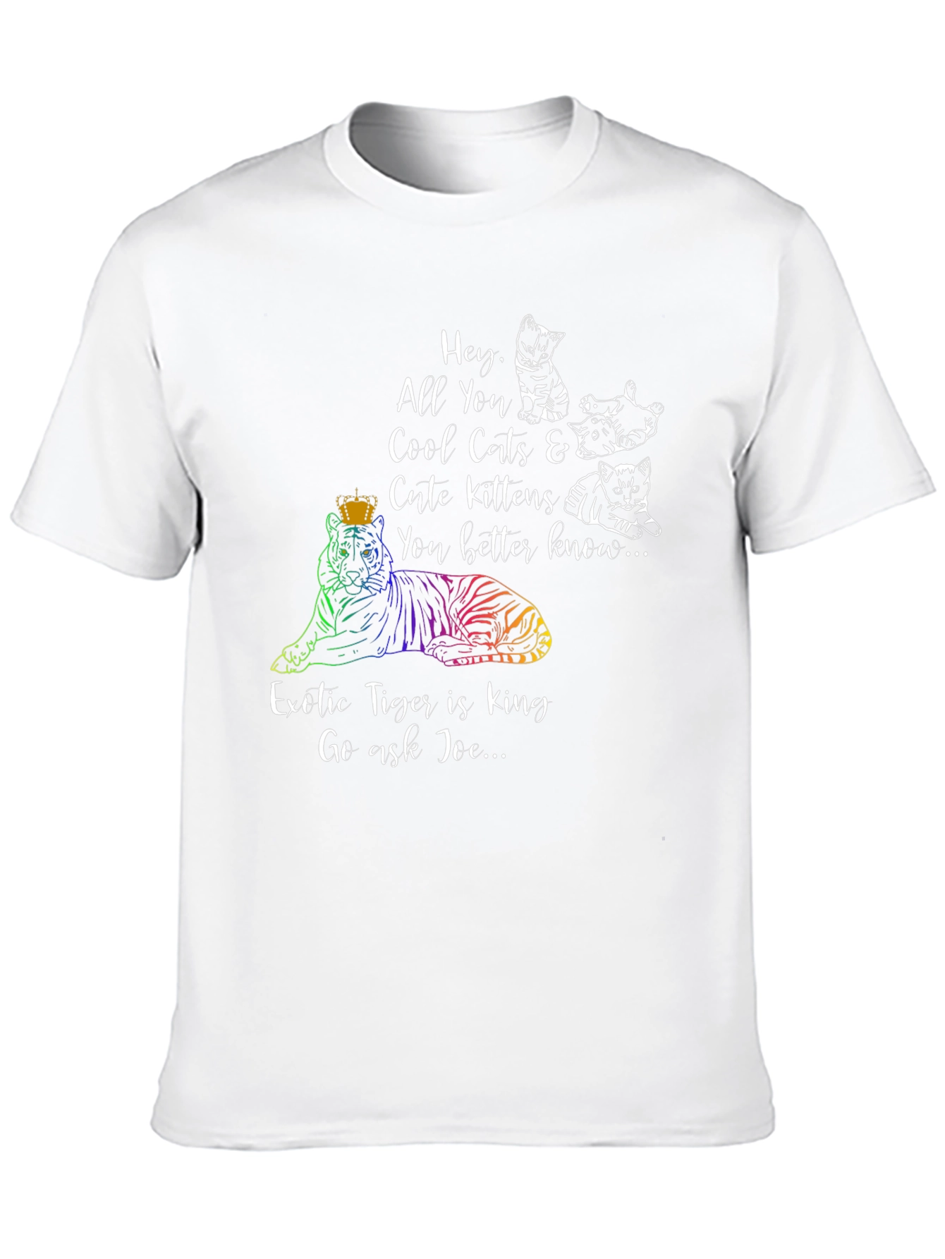 Exotic Tiger King Graphic Tee