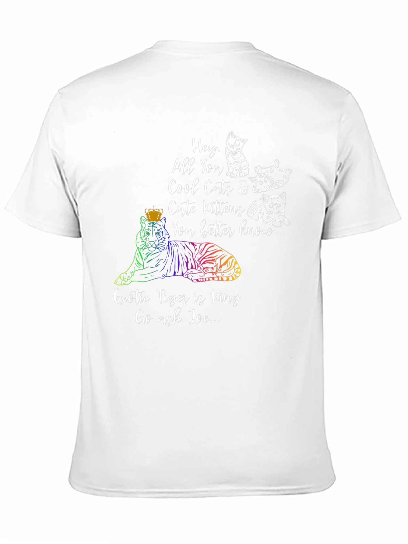 Exotic Tiger King Graphic Tee