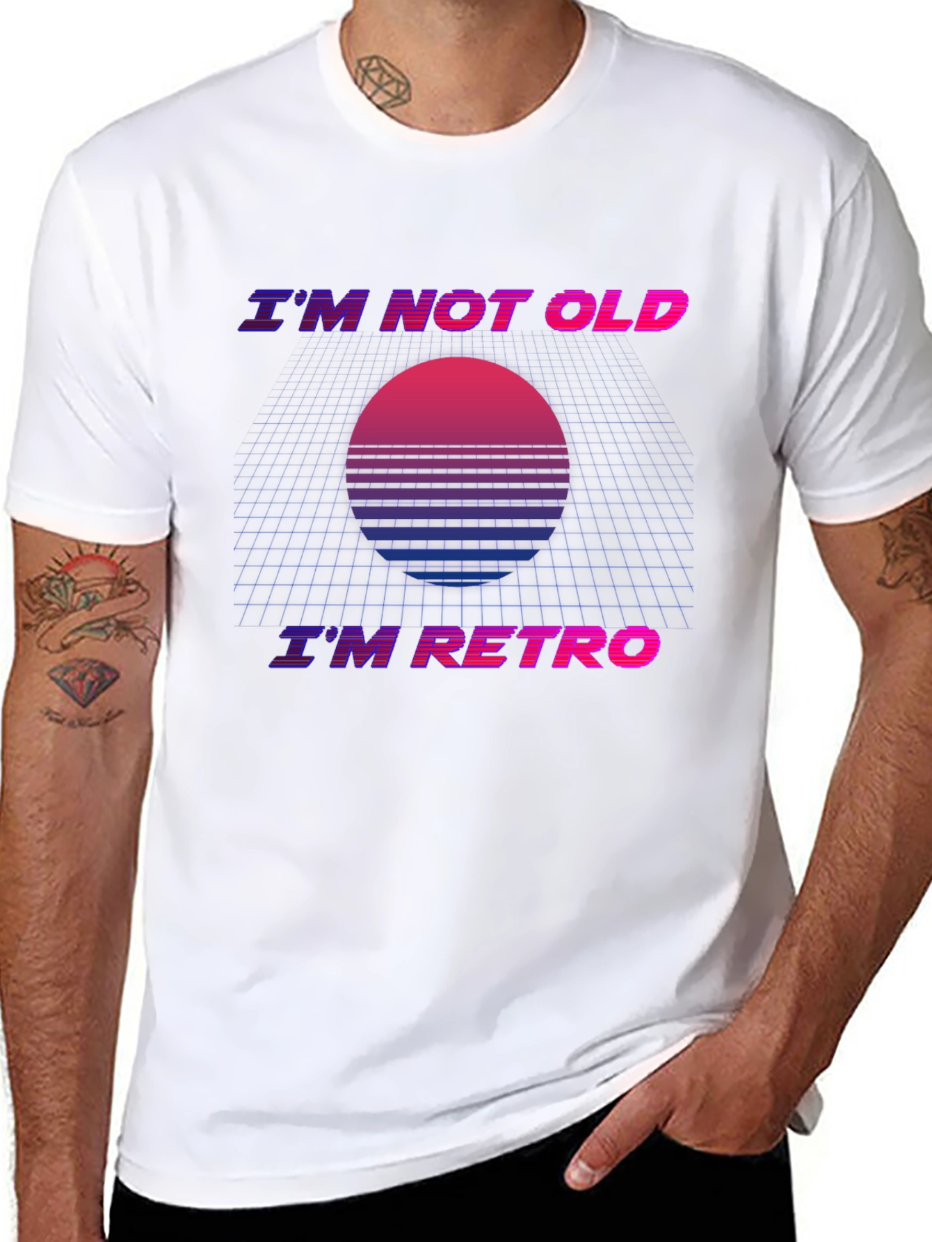 Retro Sunset T-Shirt - Im Not Old