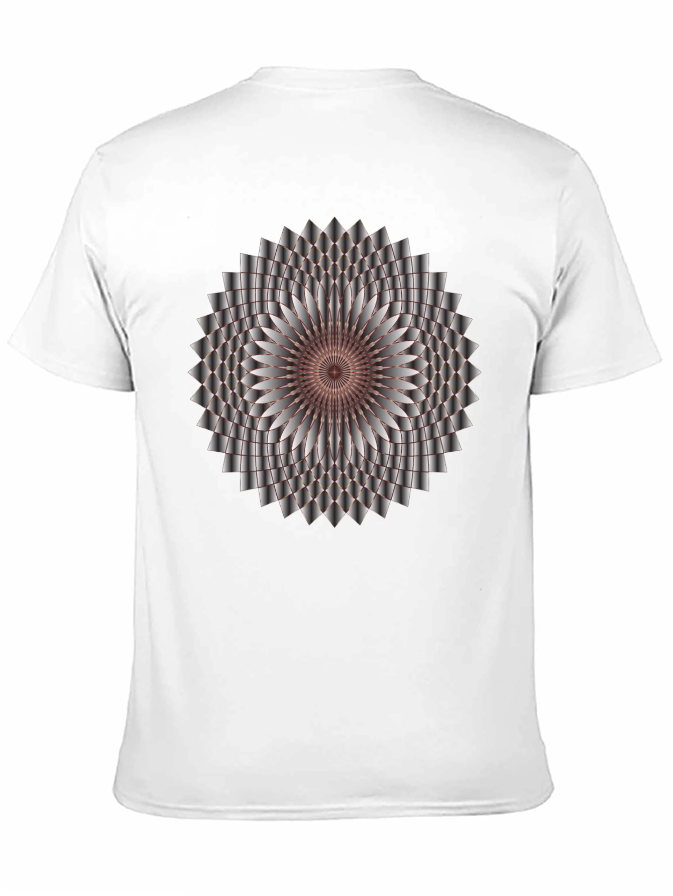 Geometric Mandala Graphic Print T-Shirt