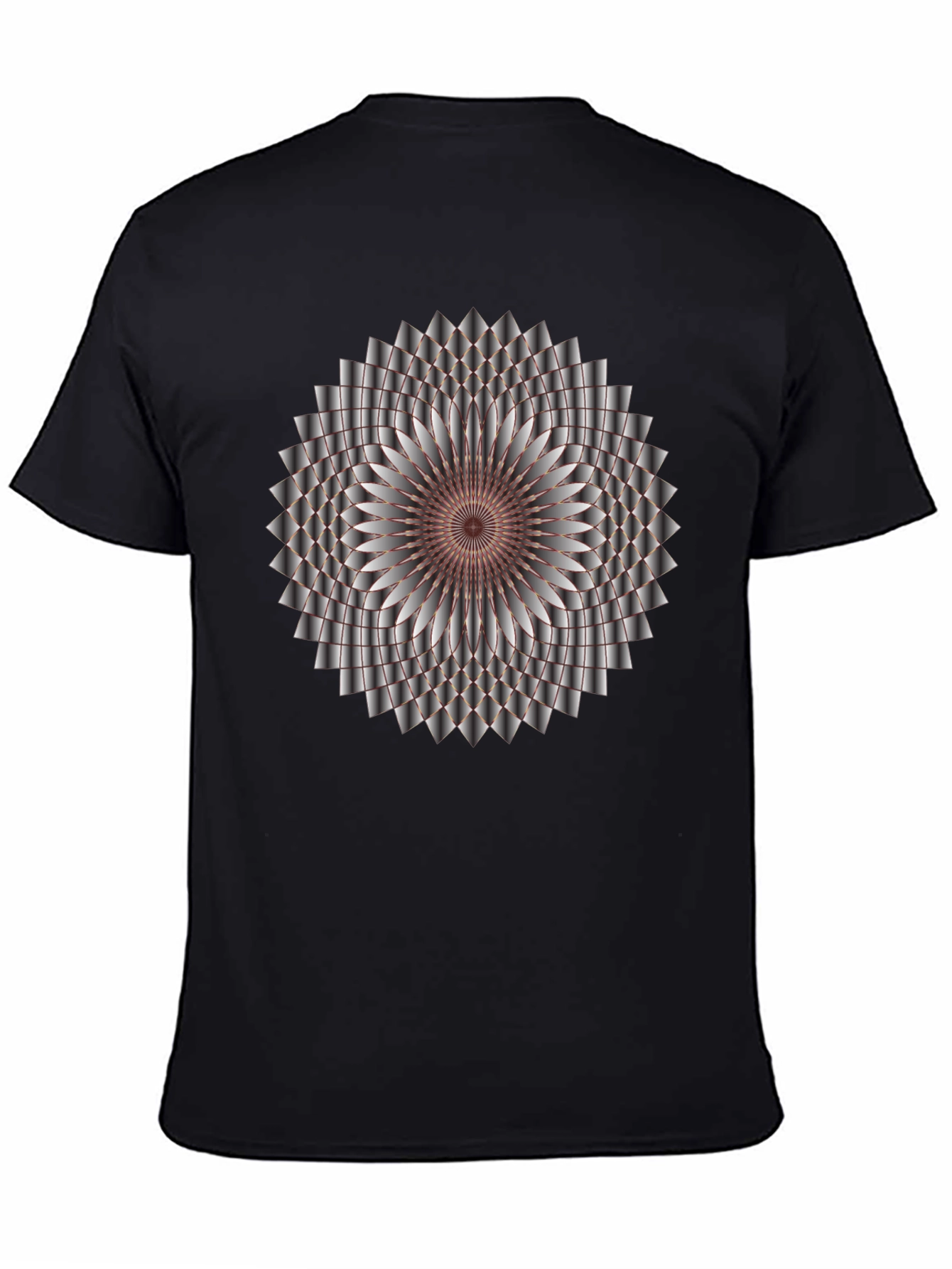 Geometric Mandala Graphic Print T-Shirt