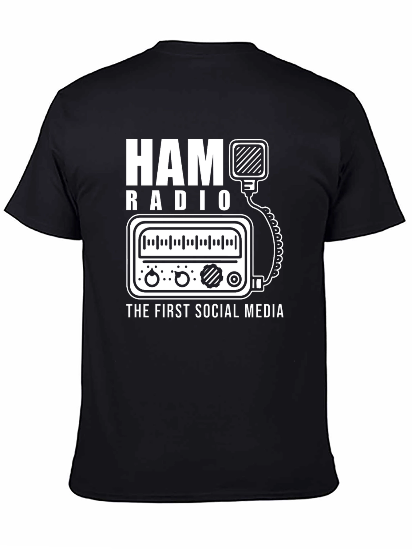 Ham Radio The First Social Media T-Shirt
