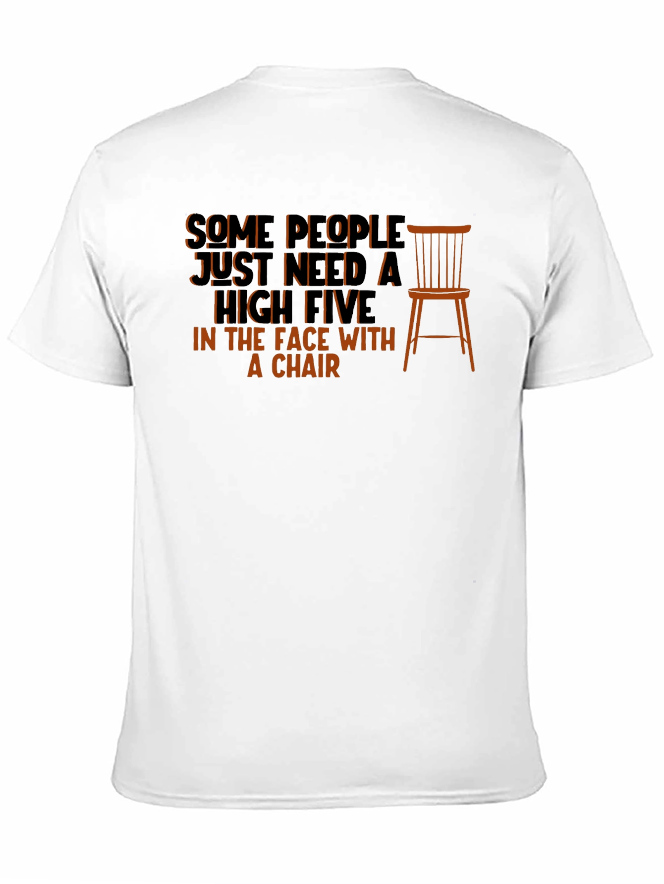 Sarcastic High Five with a Chair T-Shirt