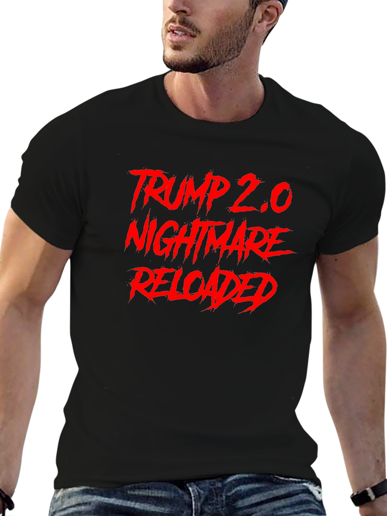 Trump 2.0 Nightmare Reloaded Graphic T-Shirt