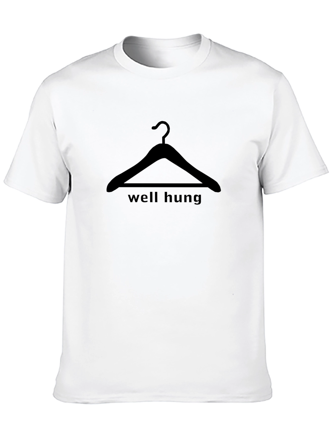 Well Hung T-Shirt - Funny Graphic Tee