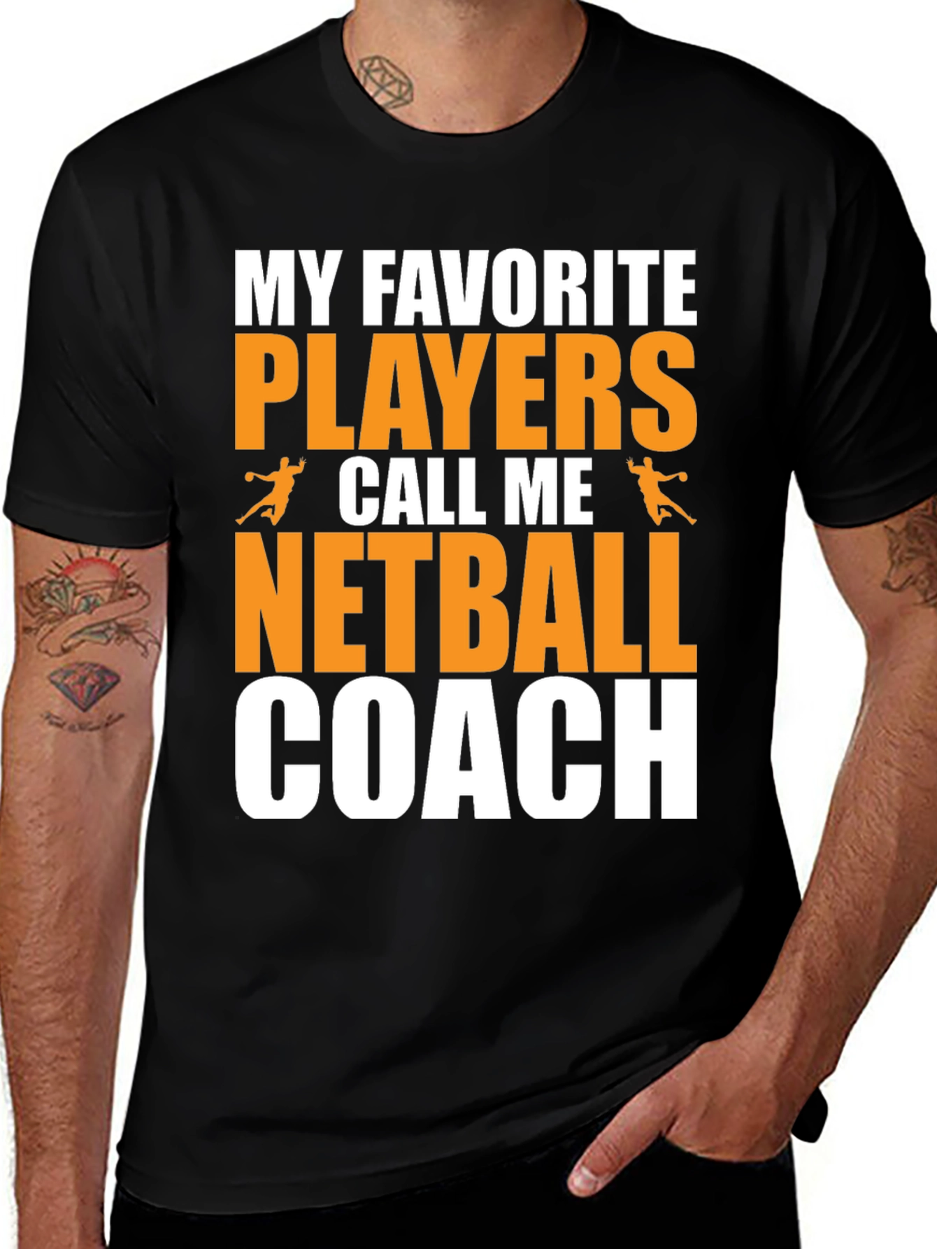Netball Coach T-Shirt: My Favorite Players