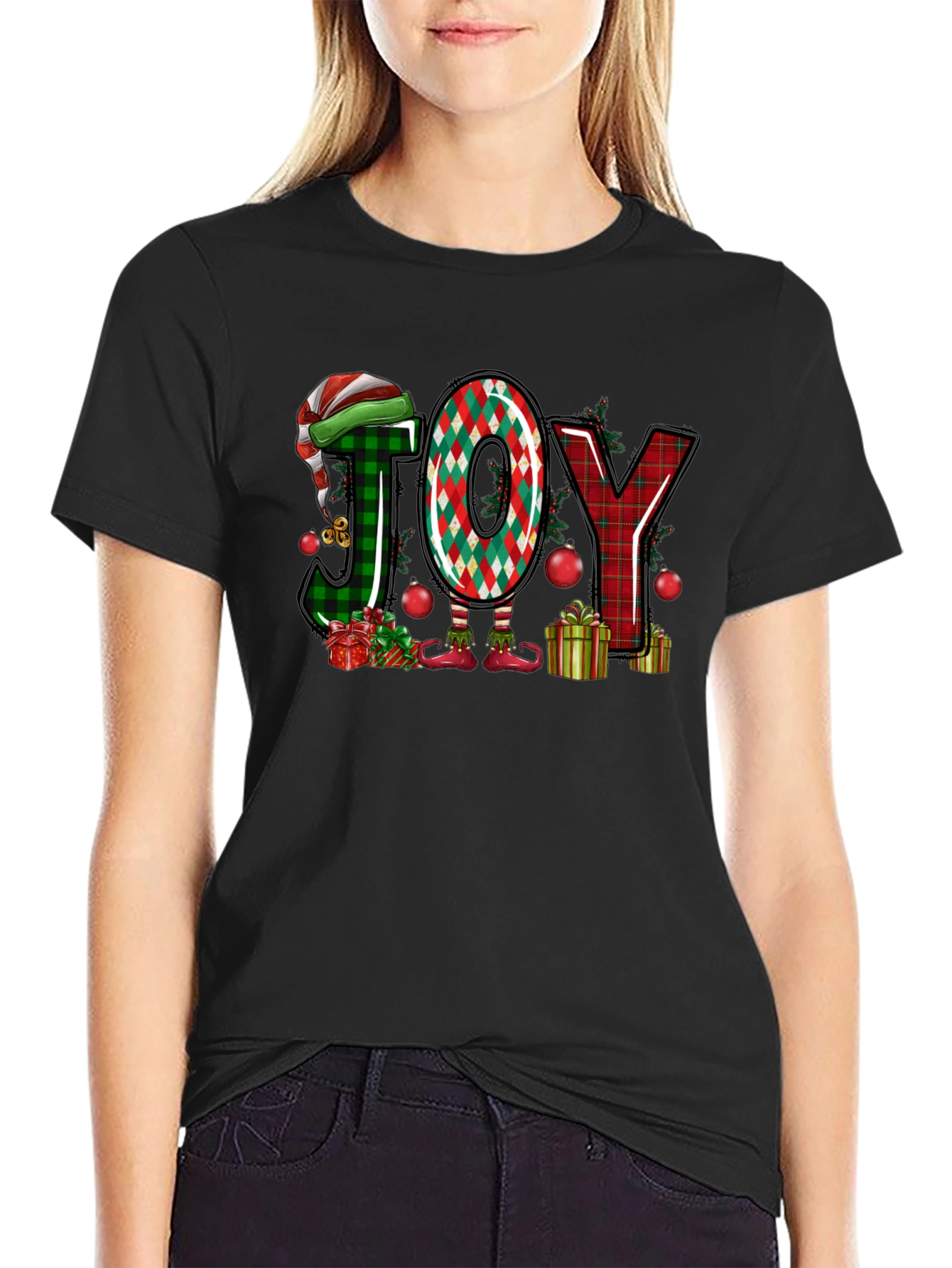 Christmas Joy Graphic T-Shirt