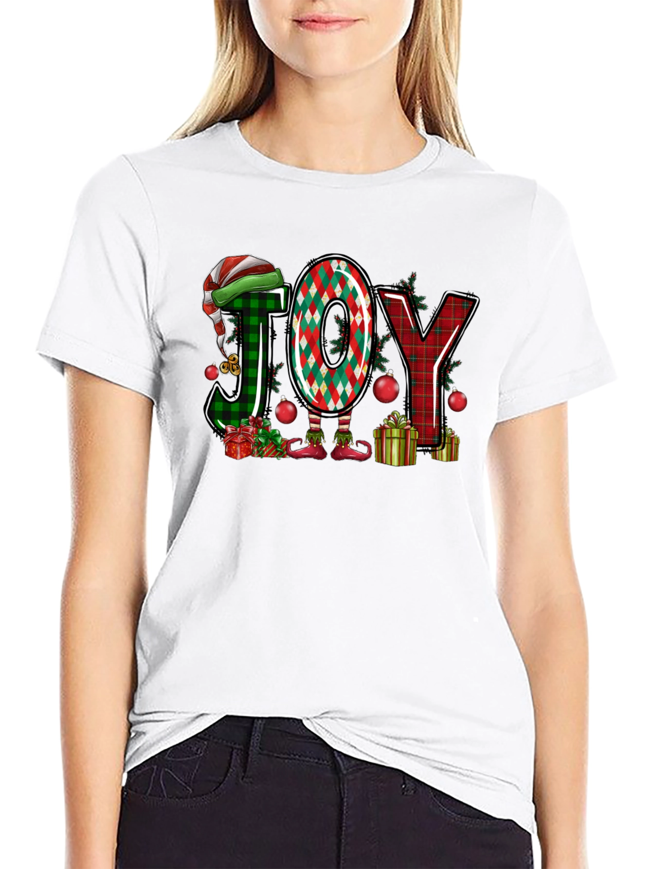 Christmas Joy Graphic T-Shirt