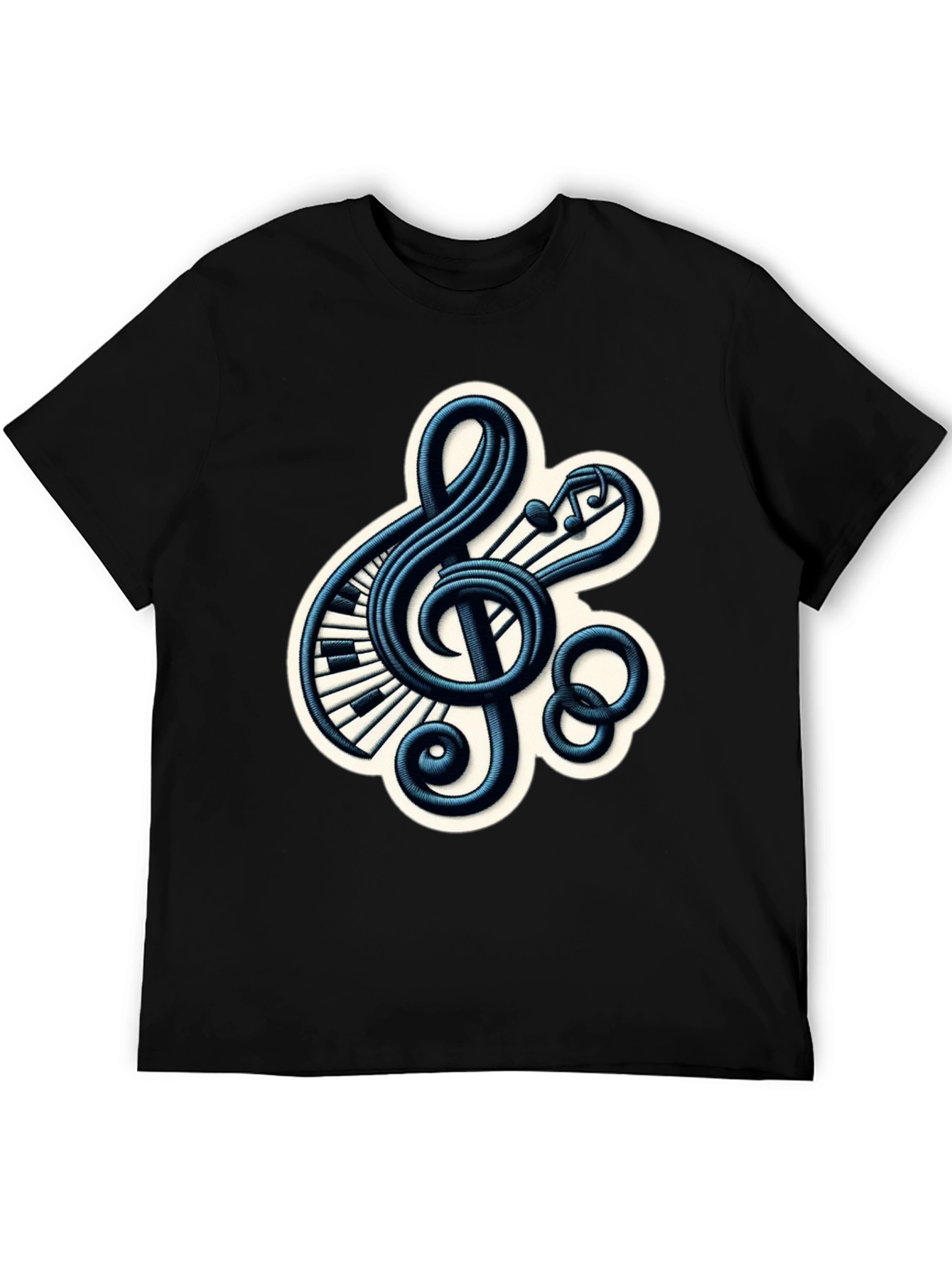 Musical Treble Clef Graphic Tee