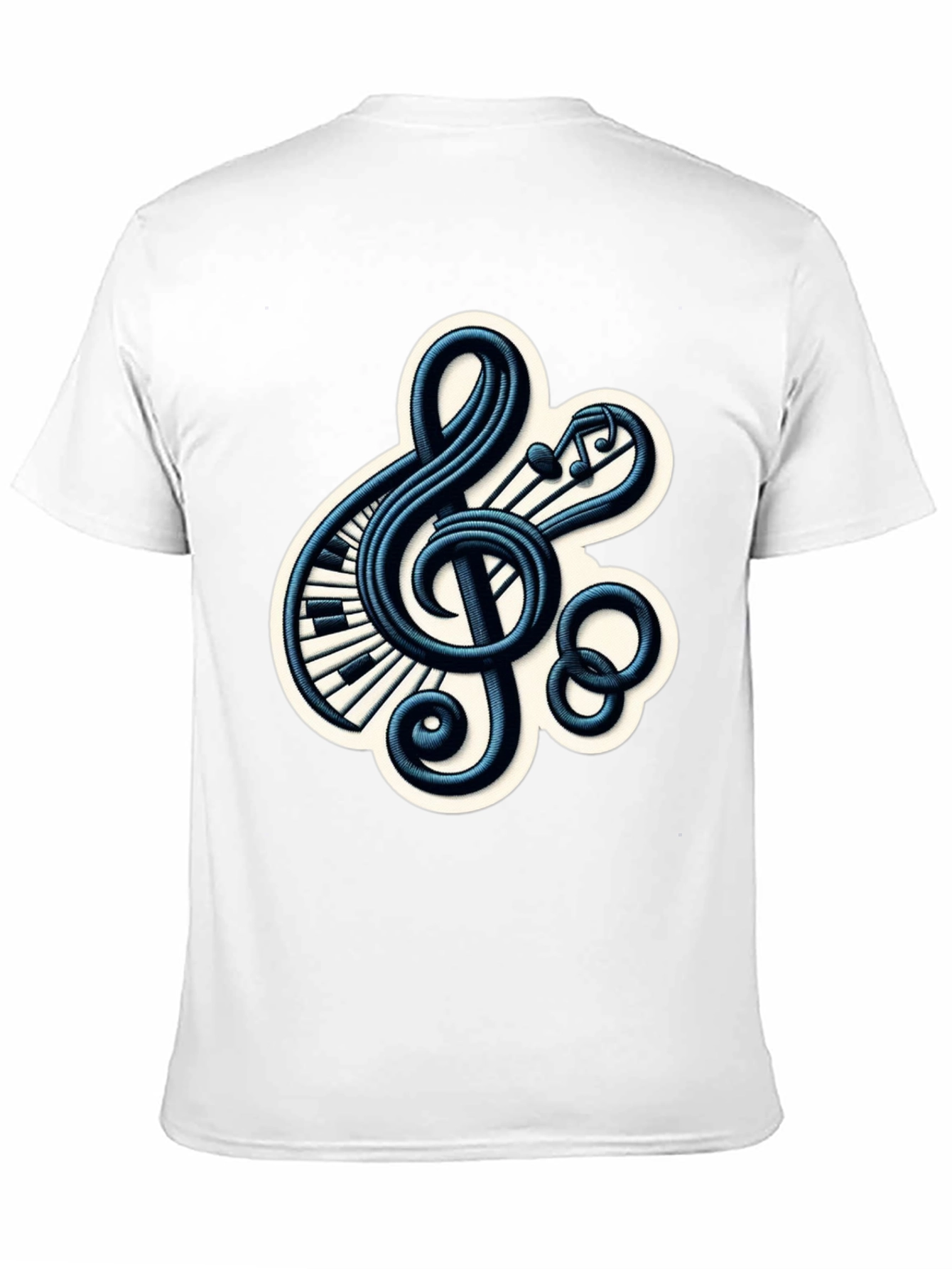 Musical Treble Clef Graphic Tee