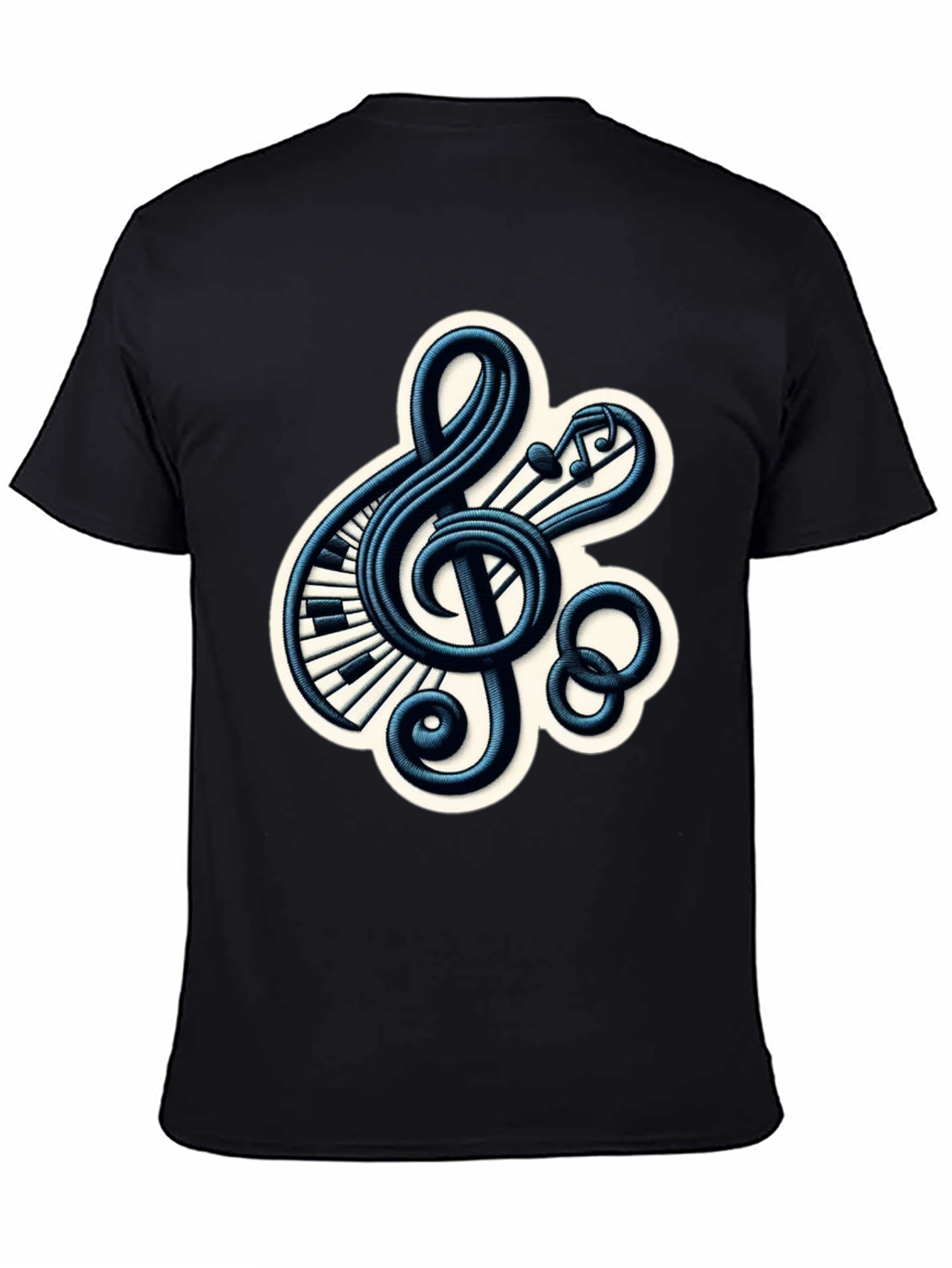 Musical Treble Clef Graphic Tee