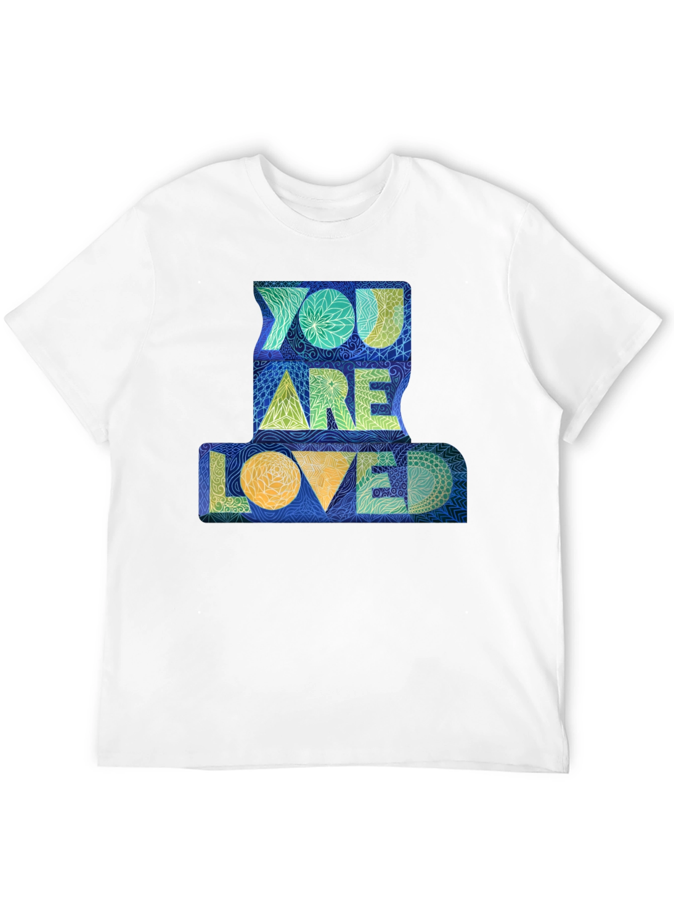 You Are Loved Graphic Tee - Black Unisex T-Shirt