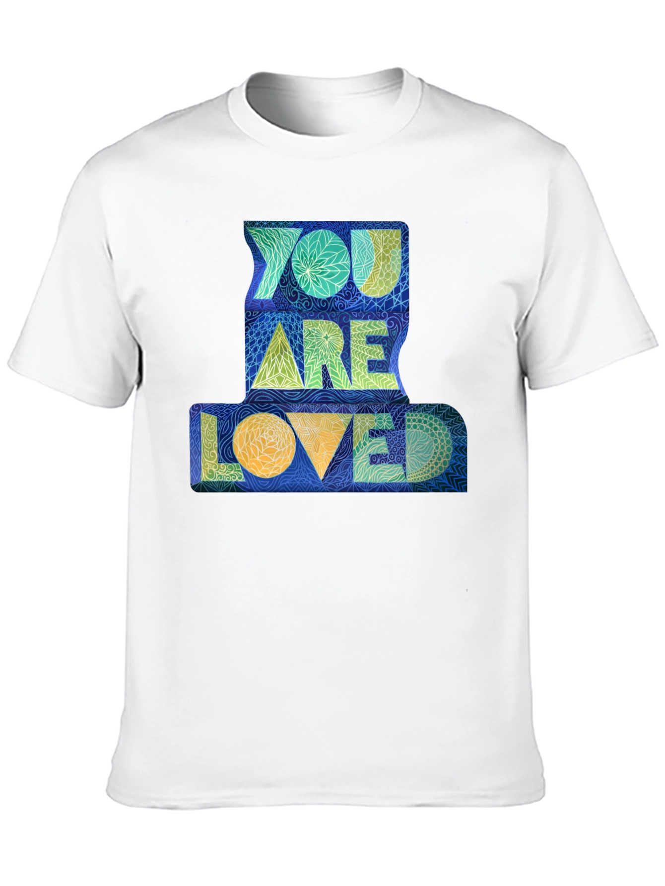 You Are Loved Graphic Tee - Black Unisex T-Shirt