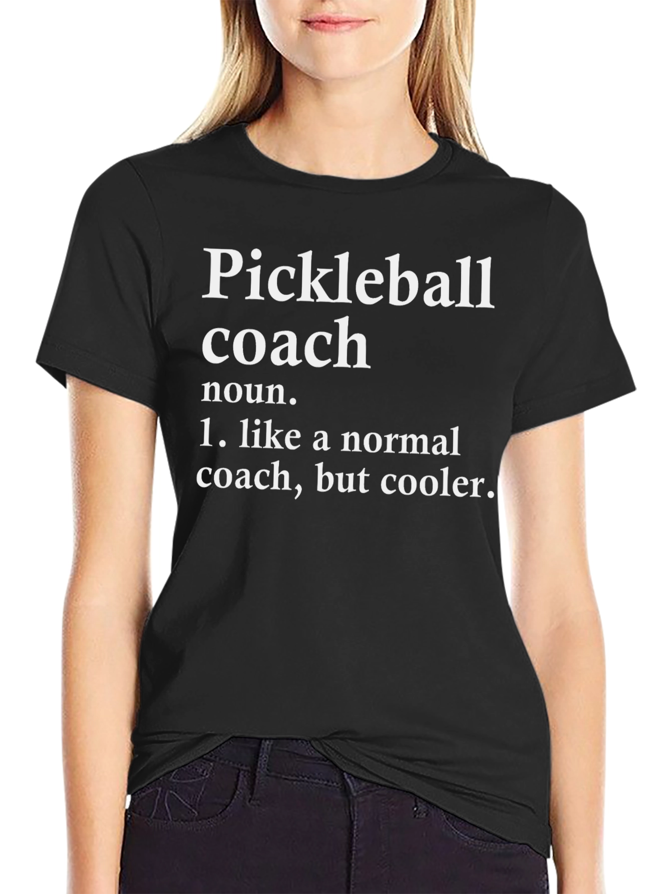 Pickleball Coach Definition T-Shirt - Funny Sports Tee