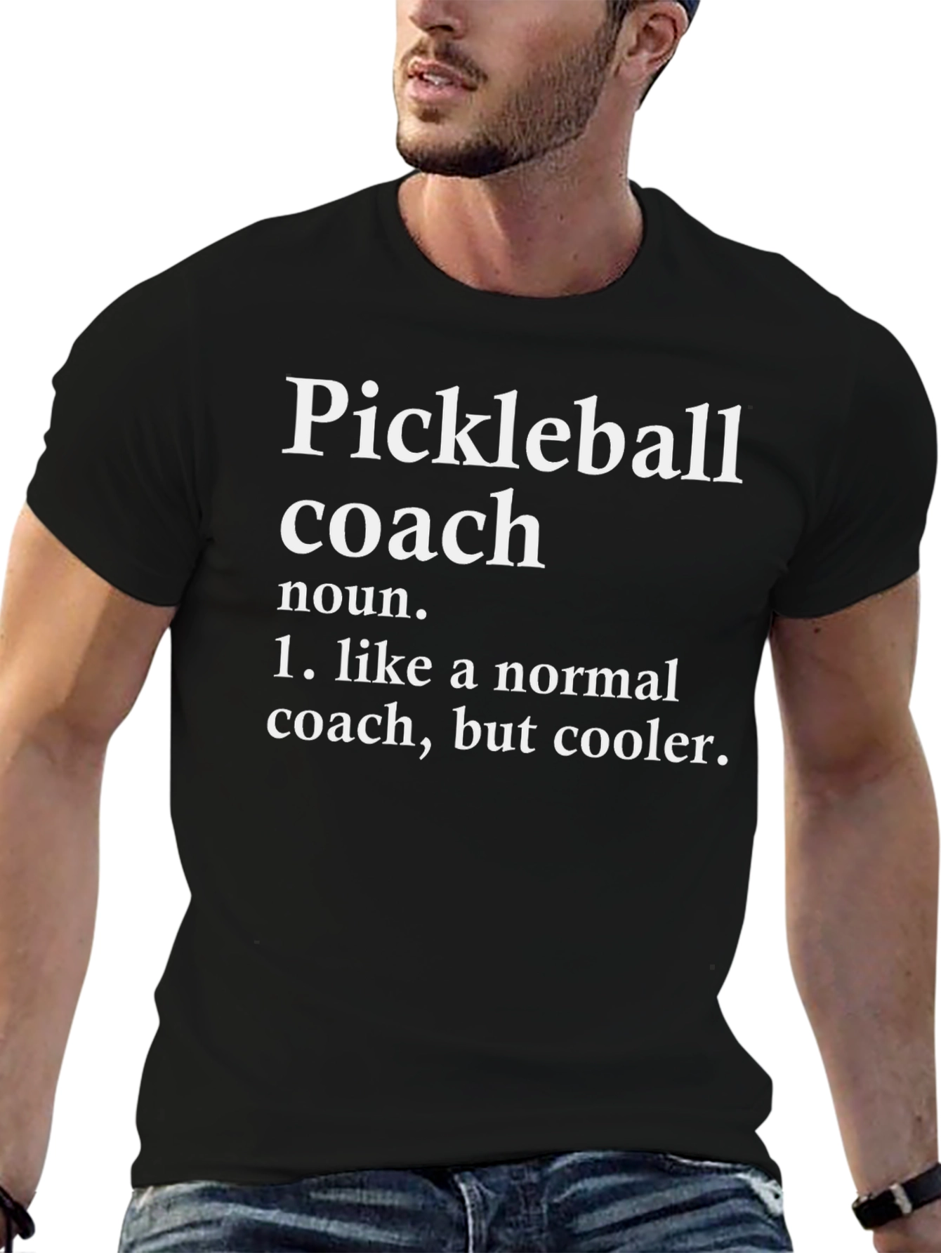 Pickleball Coach Definition T-Shirt - Funny Sports Tee